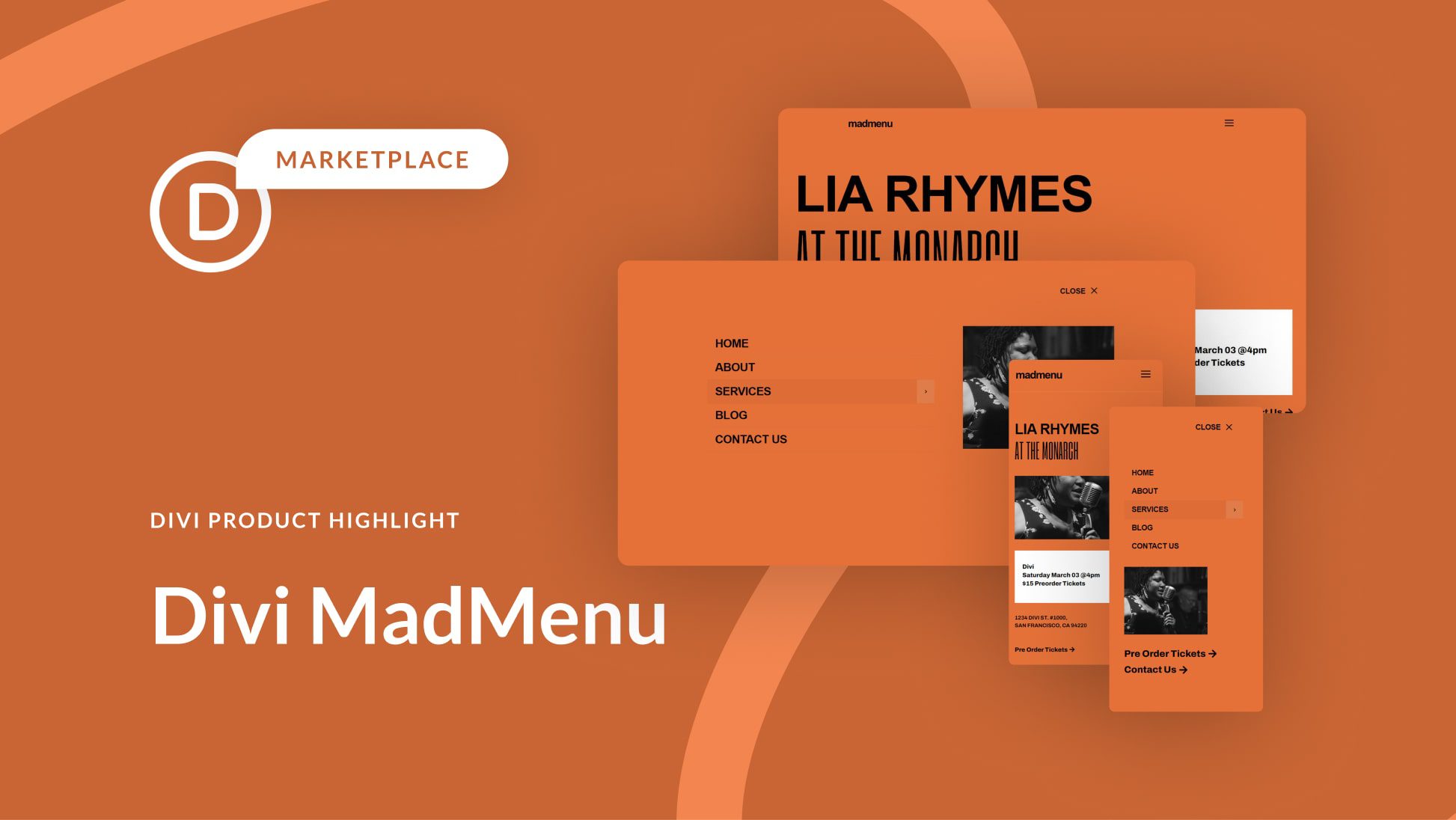 Divi Plugin Highlight: Divi MadMenu