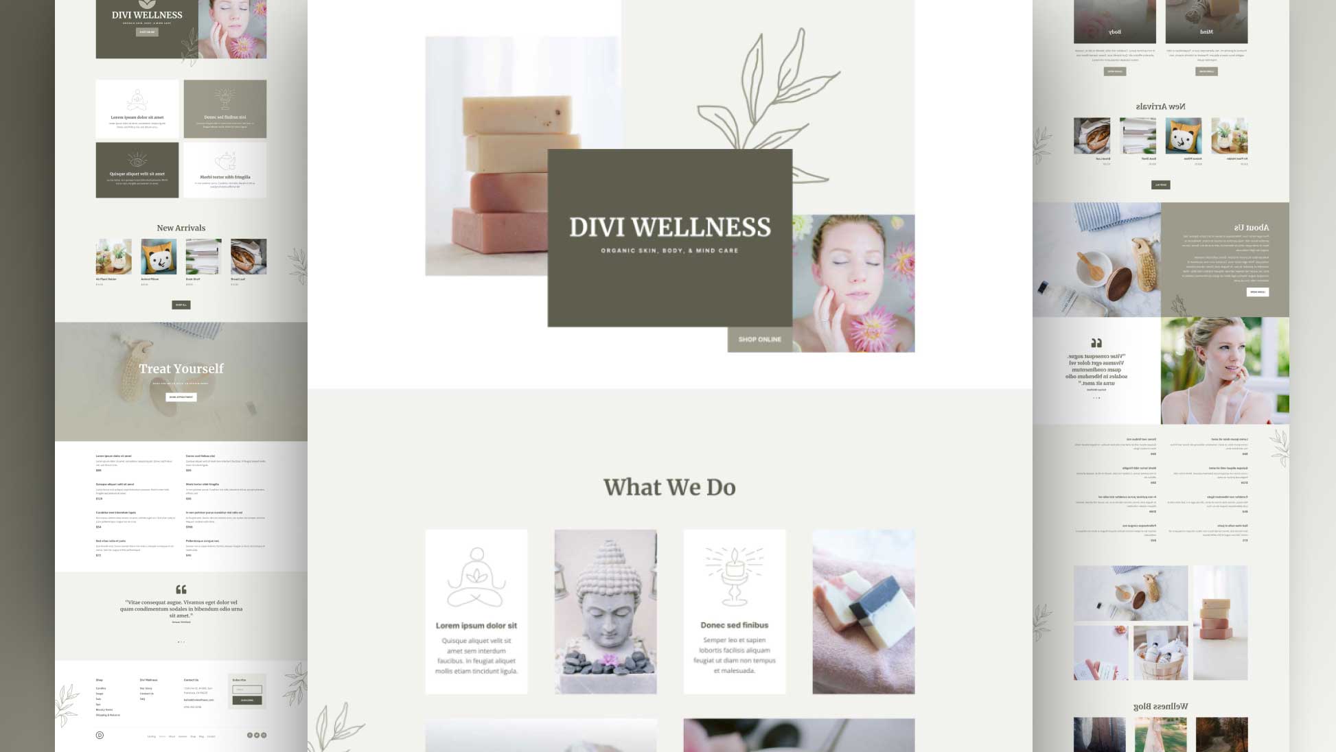 Get a Free Wellness Layout Pack for Divi