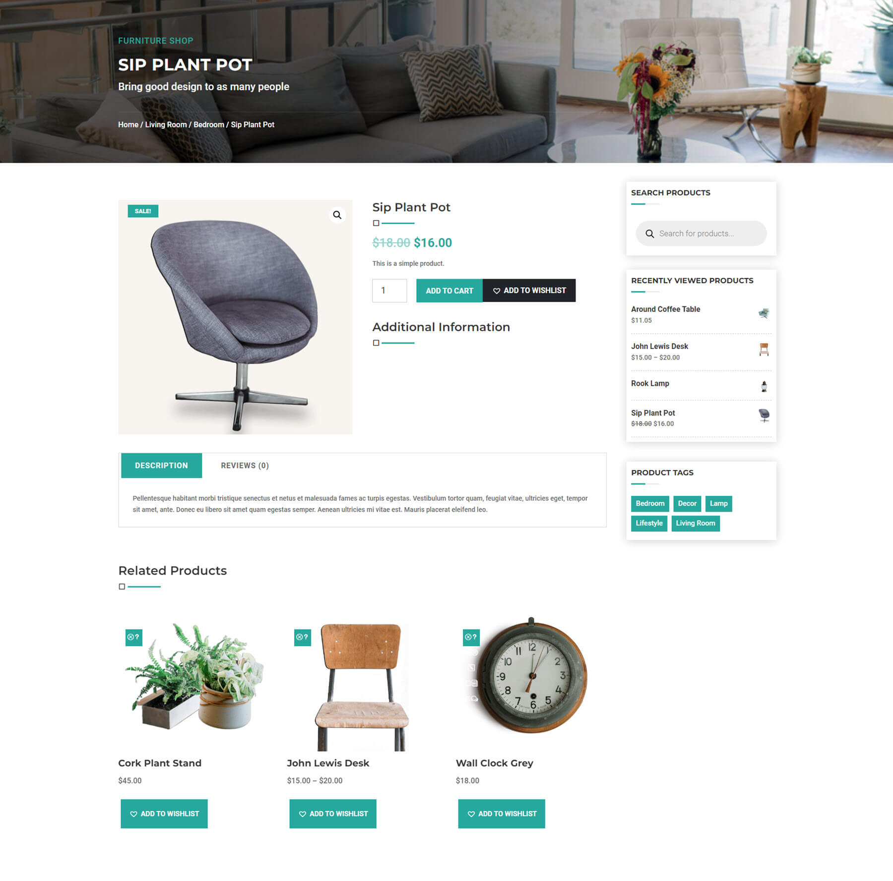 Single Product Page Layouts