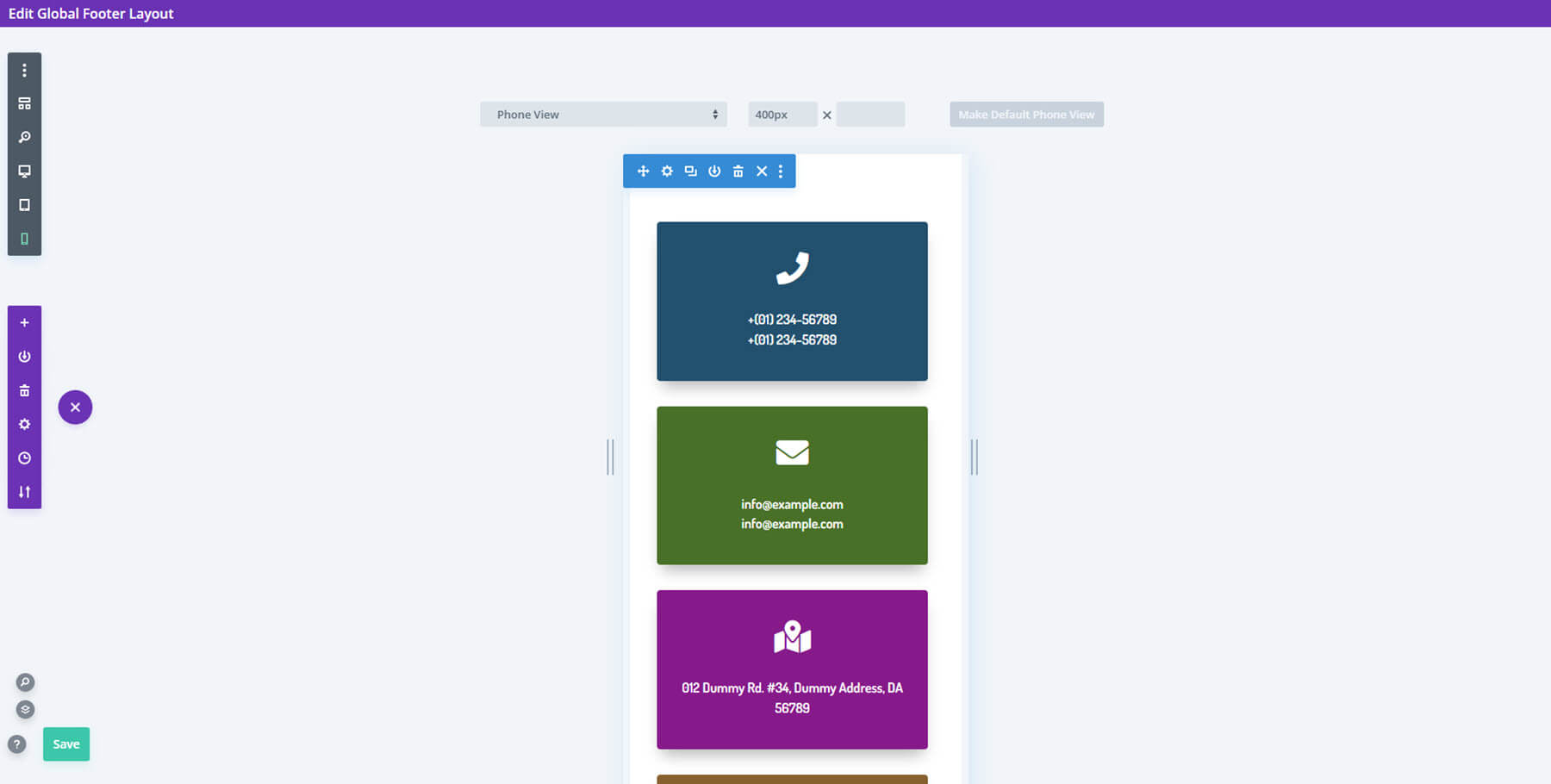 Divi Footers Pack Layouts