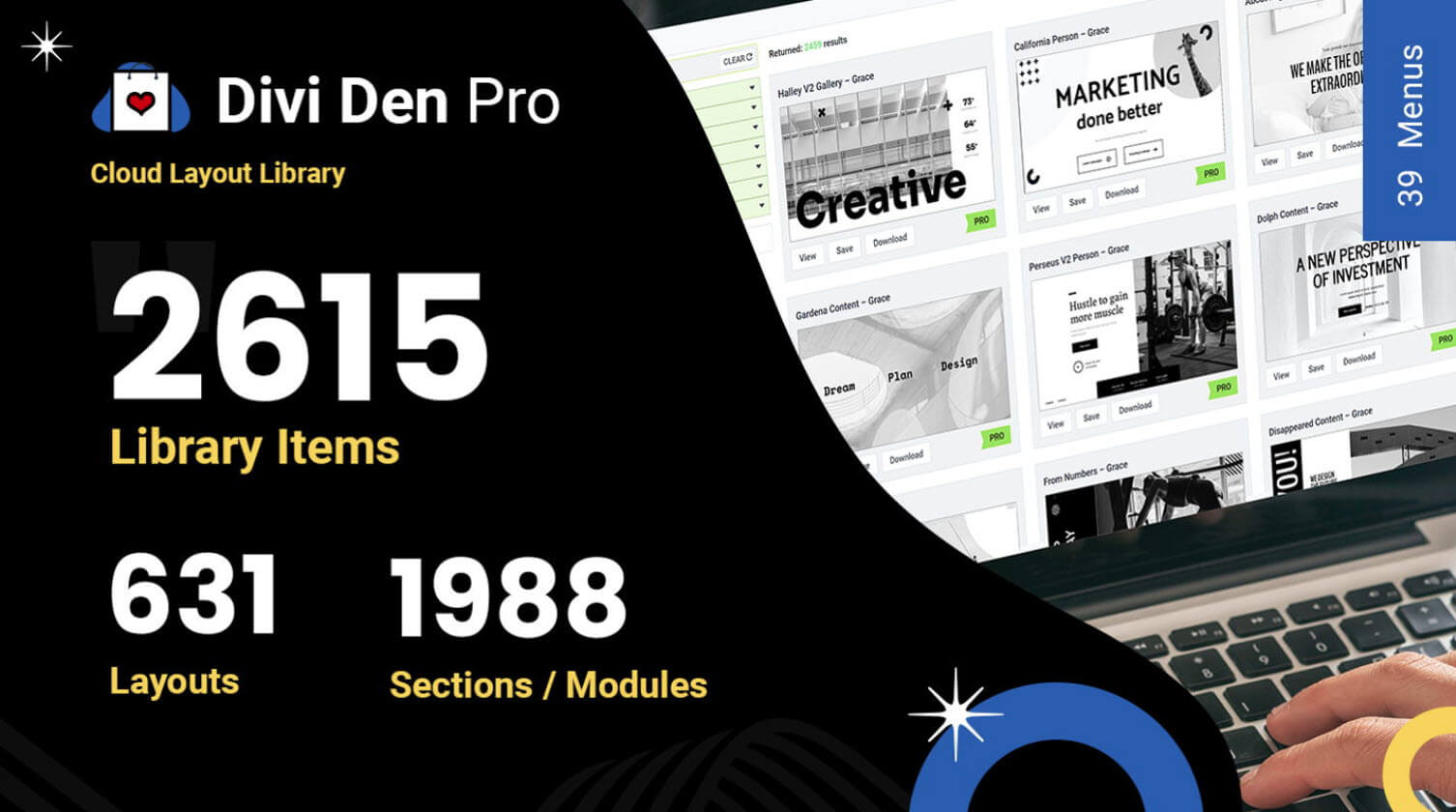 Where to Purchase Divi Den Pro Layout Library