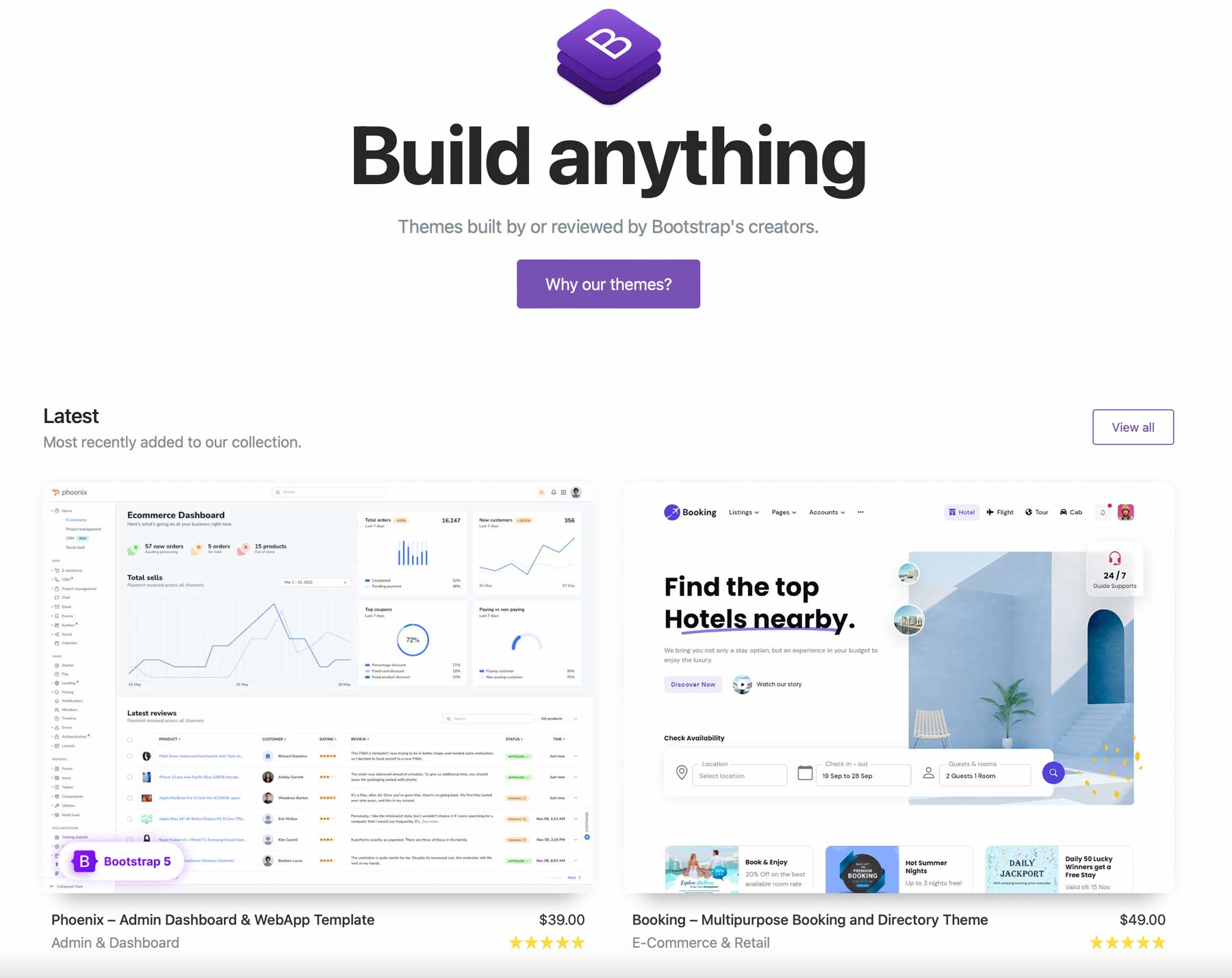 Bootstrap themes