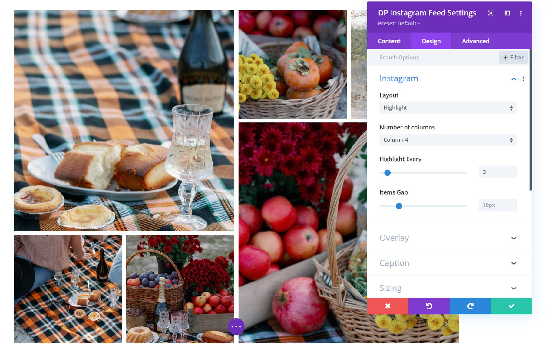 Divi Social Plus Instagram Feed Instagram Settings