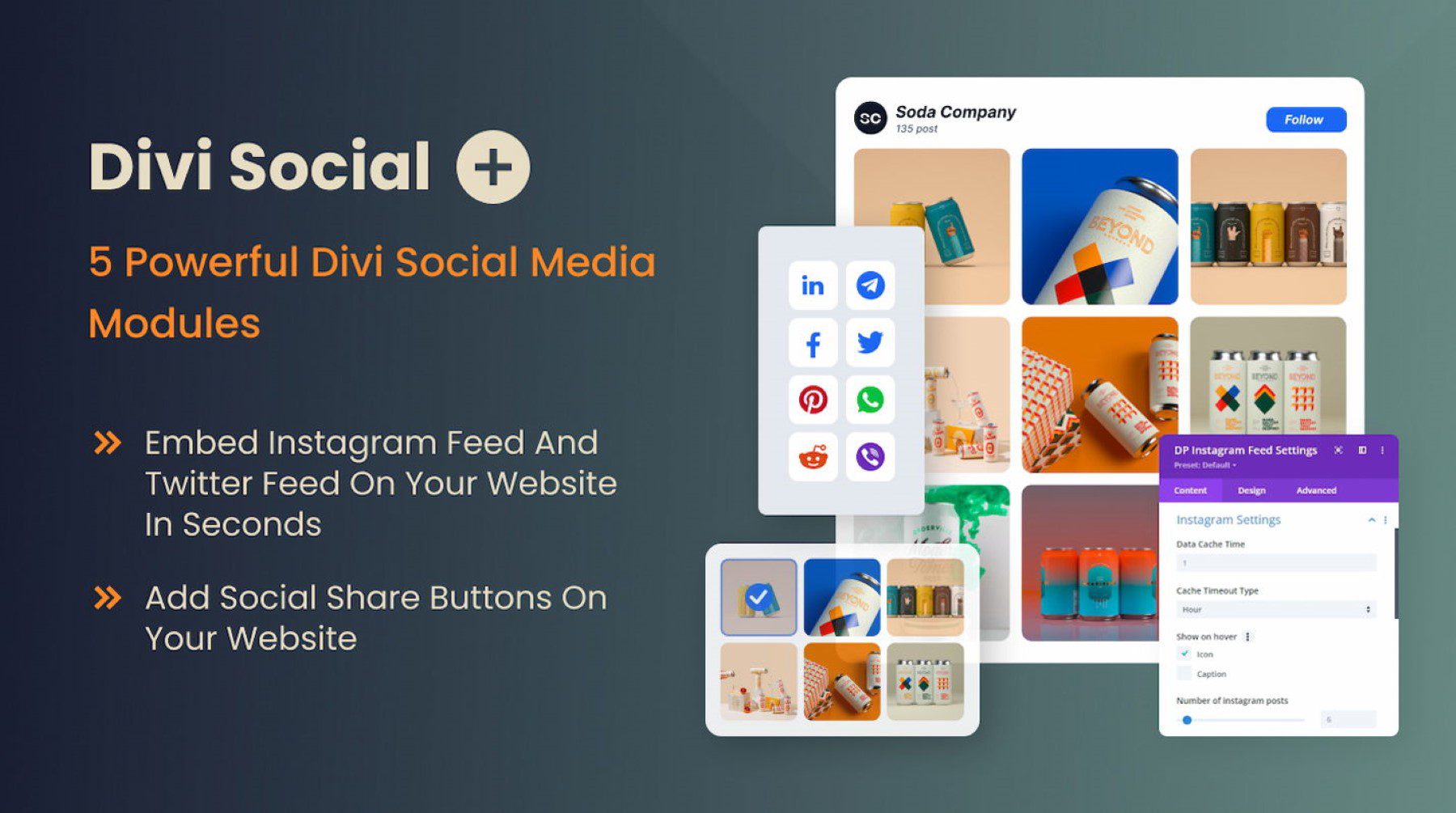 Purchase Divi Social Plus