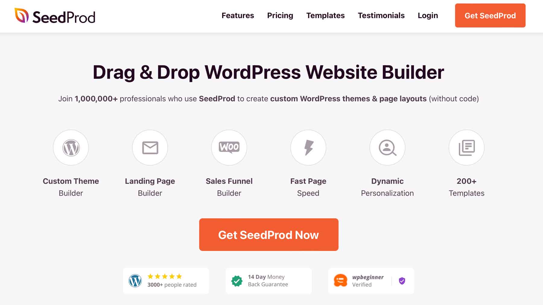 SeedProd responsive WordPress theme