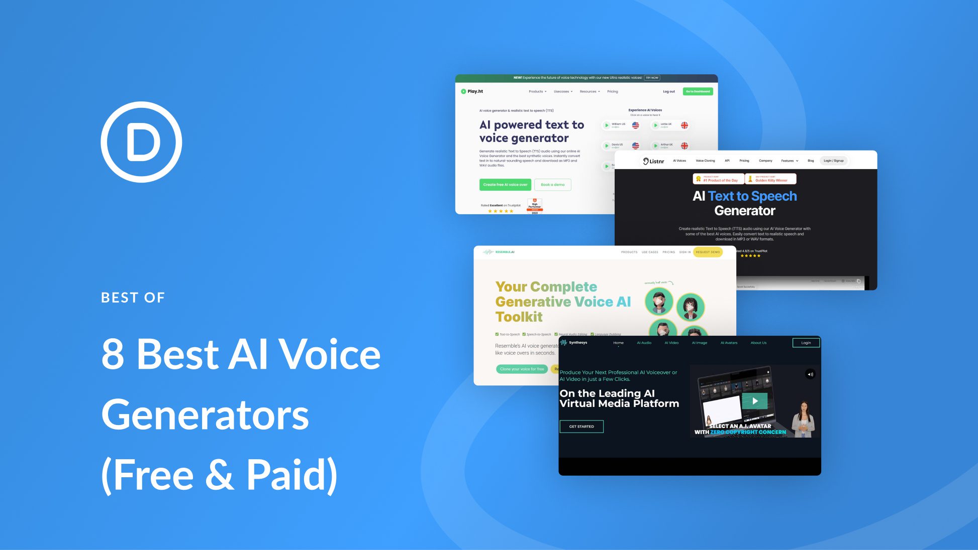 8 Best AI Voice Generators in 2023 (Compared)