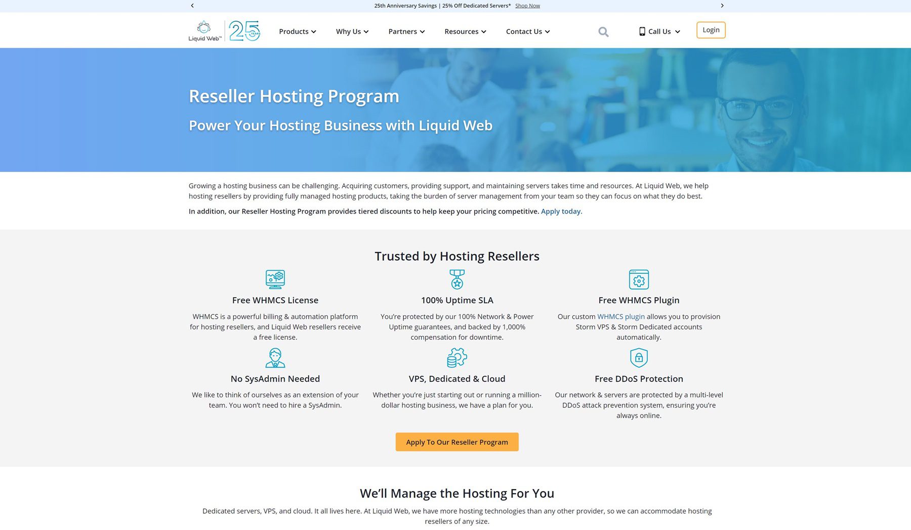best wordpress reseller hosting - liquidweb