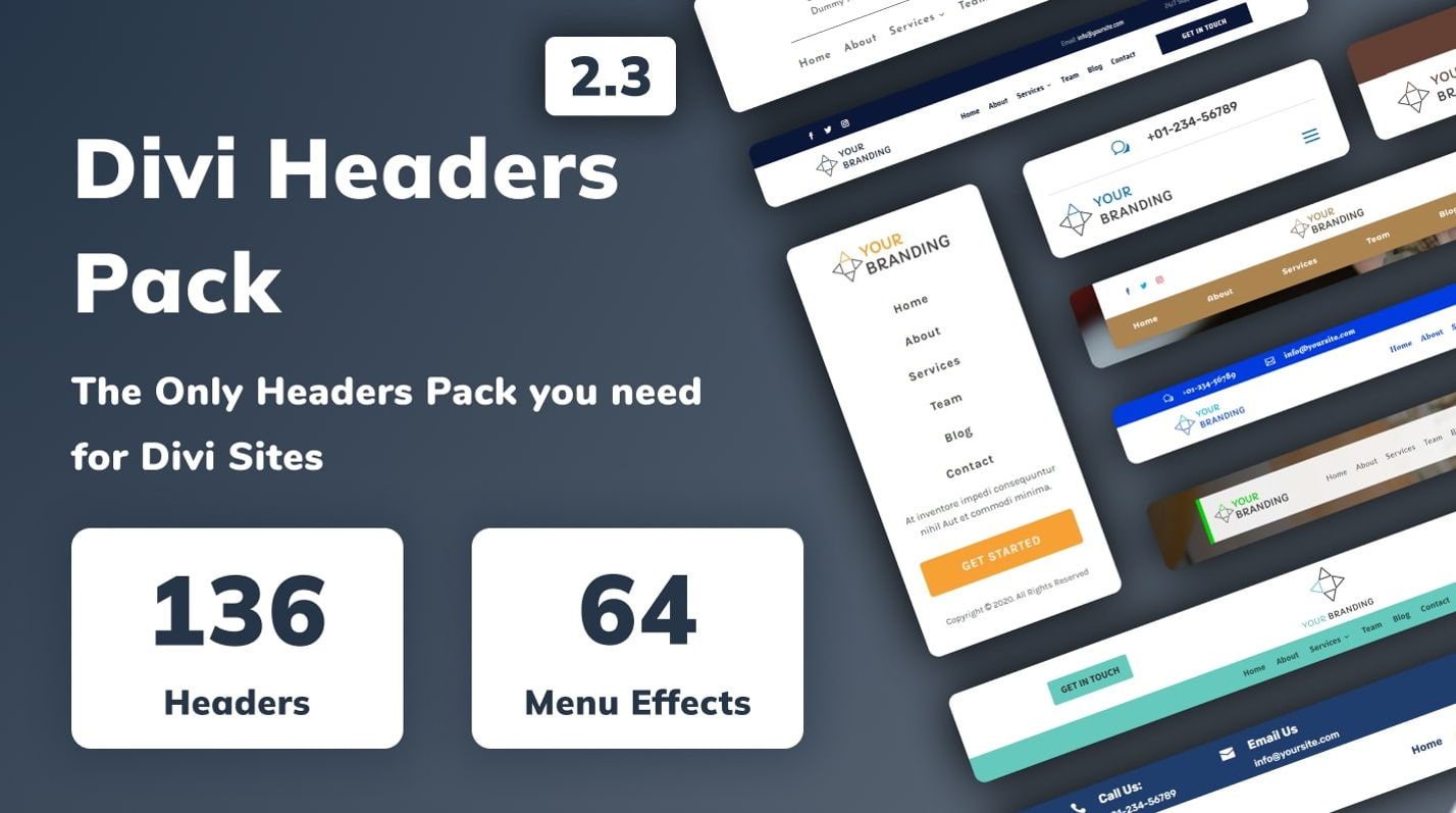 Divi Headers Pack Review