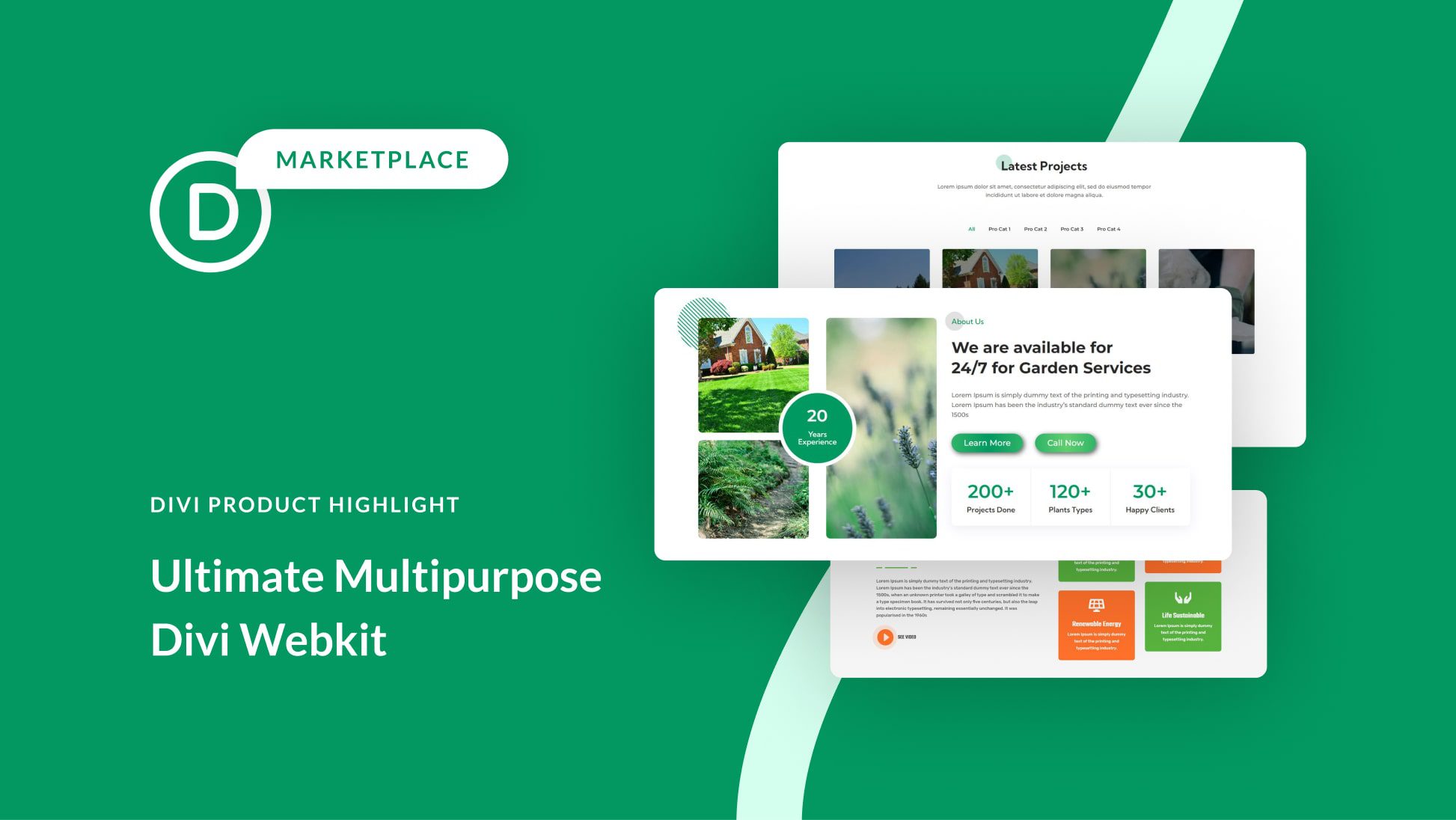 Divi Product Highlight: Ultimate Multipurpose Divi Webkit