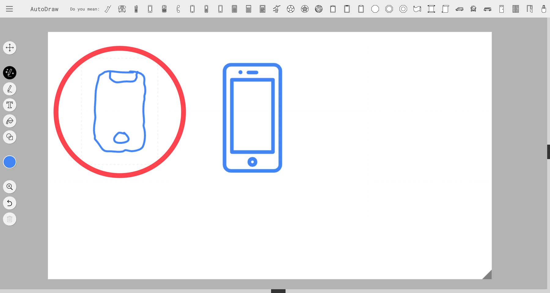 Google's AutoDraw converts your rough drawings into beautiful icons