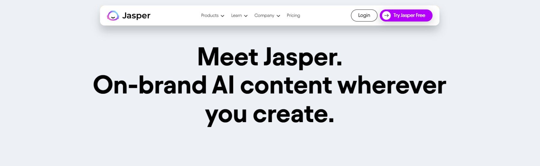 Jasper - Homepage