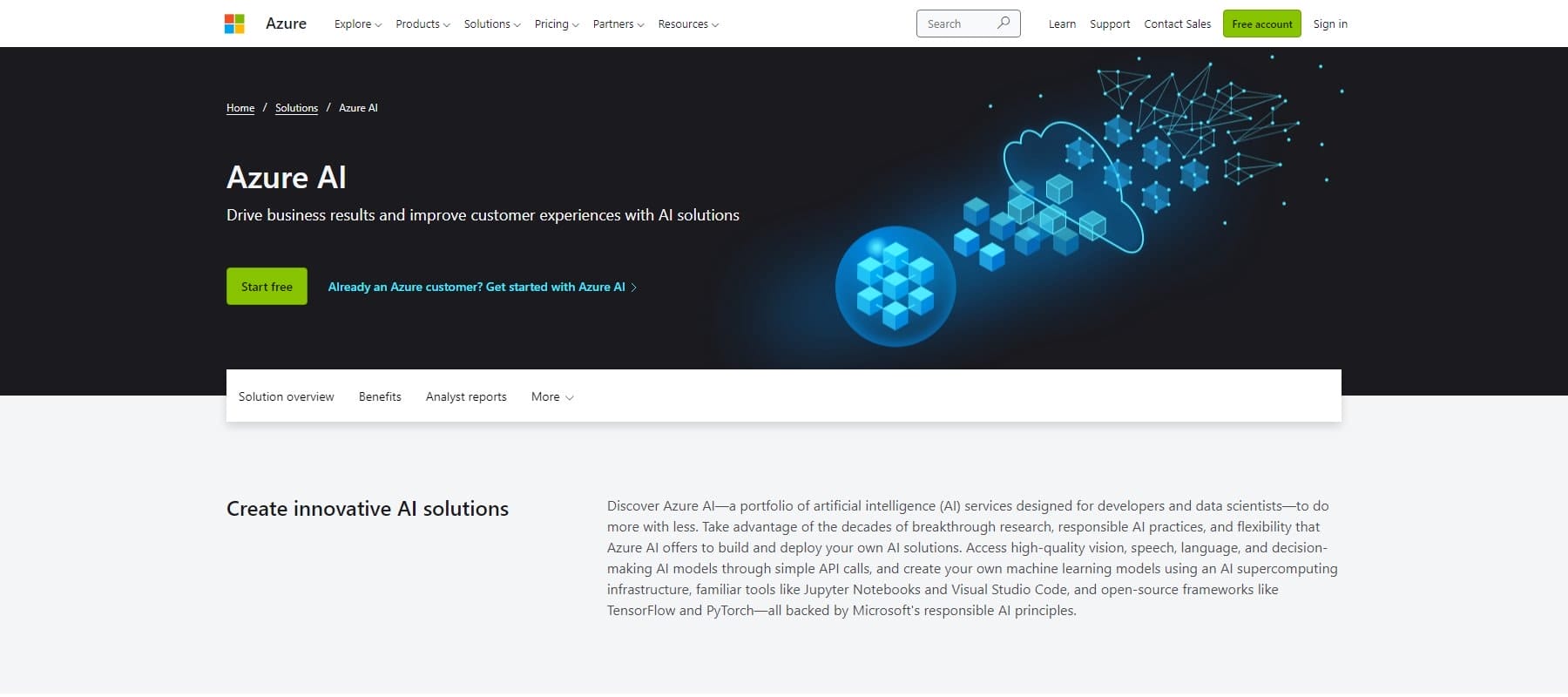 Building artificial intelligence (AI) tools for your business is becoming more mainstream with the advancement of AI development software. AI and machine learning (ML) projects require a lot of advanced systems working altogether. So it makes sense for developers to use a platform that does most of the heavy lifting.  The best AI development software can provide the framework and tools to develop tailor-made AI tools for a variety of applications. This article explores some of the top platforms used today.  What is AI Development Software?  AI development software is software that allows users and businesses to build powerful AI tools to streamline various tasks with amazing speed and efficiency. You’re probably familiar with some popular AI tools already developed.   Although these AI tools are great out-of-the-box solutions for many, developers are finding it easier than ever before to use AI development software to build custom AI tools to meet more specific needs. Developers can even use drag-and-drop interfaces and other helpful no-code features, depending on the platform.  With AI development software, online stores are building custom chatbots for more conversions and better customer service. Businesses are using custom AI machine learning software to generate advanced data reports to grow revenue. And that is just the tip of the iceberg. Types of AI Development Software  In general, the best software for developing AI tools will usually offer the following types of solutions: AI Development Platforms: These comprehensive solutions enable the construction of AI applications from the ground up. Featuring an extensive selection of pre-built algorithms and an accessible interface, they simplify designing and adapting AI models with user-friendly elements such as drag-and-drop capabilities. These platforms accommodate developers with varying skill levels and serve as a versatile base for AI projects. Deep Learning: Focus on training artificial neural networks inspired by the human brain for tasks requiring human-like intelligence. Utilizing architectures like Convolutional Neural Networks (CNNs) and Recurrent Neural Networks (RNNs), deep learning software is applied across various fields, including computer vision, natural language processing, and speech recognition. These tools often rely on large datasets, powerful computational resources, and advanced optimization techniques to improve model performance. Machine Learning: Enable computers to learn from data by identifying patterns and relationships. These tools use various algorithms and techniques, such as decision trees, clustering, and regression analysis, to build predictive models that can make data-driven decisions and adapt over time as new data becomes available. Conversational AI: Focuses on simulating human-like conversations, enabling developers to create interactive and responsive conversational agents. These tools use natural language processing and other AI techniques to effectively understand and respond to user inputs.  The best AI dev platforms will have pre-trained models, easy-to-use user interfaces (UI), and plenty of support material to get one’s bearings. What are the Best AI Development Software and Platforms?  If you’ve been looking into AI development, you’ve likely heard many of these big names. But we’ll give an overview of the top development platforms to give you a good idea of their capabilities.  The Best AI Development Software Listed In Order Google Cloud AI Platform Microsoft Azure AI IBM Watson Infosys XtractEdge H2O.AI Google Dialogflow BigML Viso Suite Observe.AI  1. Google Cloud AI Platform   Google Cloud AI Platform is a cloud-based service that allows developers to build, train, and deploy machine learning models with popular frameworks. With plenty of widely adopted pre-trained models, AI developers can quickly start building their own tools with the basics covered. Key Features: Support for popular frameworks, including TensorFlow and Scikit-learn Built-in algorithms for tasks such as image and speech recognition, NLP, and predictive analytics A scalable and easy-to-use platform for building, training, and deploying ML models Plenty of documentation to help learn the platform and create advanced products   Shopify is making use of Google’s Discovery AI to give advanced online retailers access to advanced product search based on AI –   See Shopify Commerce Components  VISIT GOOGLE CLOUD AI PLATFORM  2. Microsoft Azure AI     Microsoft Azure AI offers enterprise-ready AI services and tools for building, deploying, and managing AI solutions at scale, including machine learning, deep learning, and cognitive benefits. It also is a go-to platform for pre-trained models that developers can leverage immediately and trust that the foundation is reliable.  Key Features: Offers tools for machine learning, deep learning, and cognitive services Integrates with popular development tools like Visual Studio and GitHub Scalable platform for building, deploying, and managing AI solutions at scale Allows AI developers to create custom AI models   VISIT MICROSOFT AZURE AI  3. IBM Watson     IBM Watson is a conversational AI platform built for question-and-answer use cases. It utilizes NLP, ML, and knowledge representation to find the meaning of a question and then generate accurate responses. It’s used in many business use cases; primarily customer support applications.  Key Features: Leverages machine learning, deep learning, and natural language processing techniques Pre-built AI services, APIs, and development tools System integration for customer services, healthcare, and education applications   VISIT IBM WATSON  4. Infosys XtractEdge     Infosys XtractEdge is an AI platform developed by Infosys that helps businesses automate complex business processes, improve productivity, and gain valuable insights using machine learning, deep learning, and natural language processing. It primarily does all this through information extraction from documents.  Key Features: Leverages ML and NPL to mine information hidden within documents Converts non-text information (images) to text using optical character recognition (OCR) so it can be processed Can automate document data extraction   VISIT INFOSYS NIA  5. H2O.AI        H2O.AI offers an open-source machine learning platform that enables developers to build and deploy AI models at scale. It features pre-trained, open-source AI models and algorithms. Its open-source nature allows developers to self-host their models or choose options for either on-premises or cloud deployments.  Key Features: Offers an open-source AI platform Primarily built for business applications Flexible deployment solutions for choosing the exact security control needed   VISIT H2O.AI  6. Google Dialogflow     Google Dialogflow is a chatbot-building service (under Google Cloud AI) that allows developers to construct conversational agents using NLP and integrate them with external messaging platforms. Developers submit standard questions and answers to those questions to the platform. From there, individual phrases and words can be categorized to train it on how they are commonly used and understood. DialogFlow then uses that categorization to learn how to respond to similar questions based on that training.  Many top AI Chatbots and customer support platforms integrate directly with DialogFlow to help create advanced bots for customer support and other purposes. Among the best are LandBot, Ubisend, and Trengo.  Key Features: Enables developers to build conversational interfaces using natural language processing  Allows developers to integrate chatbots with various messaging platforms and voice assistants An easy-to-use interface that is less technical than other NLP solutions   VISIT GOOGLE DIALOGFLOW  7. BigML     BigML is a cloud-based machine-learning platform that offers tools and algorithms to help developers build and deploy predictive models using machine-learning techniques such as decision trees, random forests, and deep neural networks. It’s one of the easiest platforms to start using.  Key Features: The platform that lets you build, deploy, and manage custom AI models Applies machine learning algorithms, like decision trees, random forests, and deep neural networks Has on-premises and cloud deployment options  VISIT BIGML  8. Viso Suite     Viso Suite is an AI-powered computer vision software platform. It provides a comprehensive computer vision application development platform that is meant to be used by businesses to create their own applications. This can help monitor traffic, count inventory, and so much more.  Key Features: Combines powerful computer vision with an application development platform The low-code solution that can speed up the development of advanced AI systems Pre-built integrations to make the low-code environment even more agile   VISIT VISO SUITE  9. Observe.AI   Observe.AI is an AI-powered call center solution that uses natural language processing and speech recognition to analyze and transcribe customer conversations in real-time. The benefits are that it enables businesses to gain insights into customer sentiment, identify trends, and improve agent performance at scale. AI developers working on customer experience (CX) and support can use Observe to increase the speed of insight adoption drastically.  Key Features: Speech recognition, transcription, and NLP layered into a powerful voice platform Analytics capabilities to see what’s going on across an entire support organization Deep analytics and insights to fix problems and capitalize on top performance trends   VISIT OBSERVE.AI  What is the Best AI Development Software?  Google Cloud AI Platform and Microsoft Azure AI stand out as the top AI development software options available today.  Google Cloud AI Platform best suits developers seeking a scalable, cloud-based service that supports popular frameworks like TensorFlow and Scikit-learn. It offers powerful built-in algorithms, perfect for handling tasks such as image recognition and natural language processing.  On the other hand, Microsoft Azure AI is an excellent choice for organizations looking to build, deploy, and manage AI solutions at scale using an enterprise-ready suite of AI services and tools. It seamlessly integrates with popular development tools like Visual Studio and GitHub, providing a robust and efficient environment for businesses to harness the power of AI.