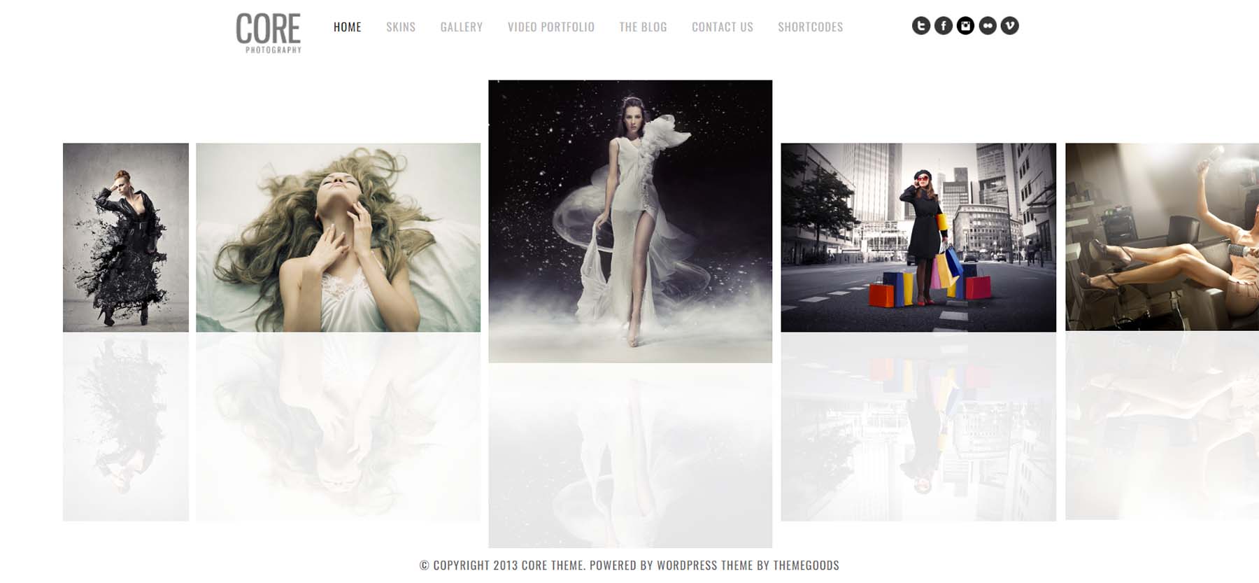 Core Photography WordPress Theme