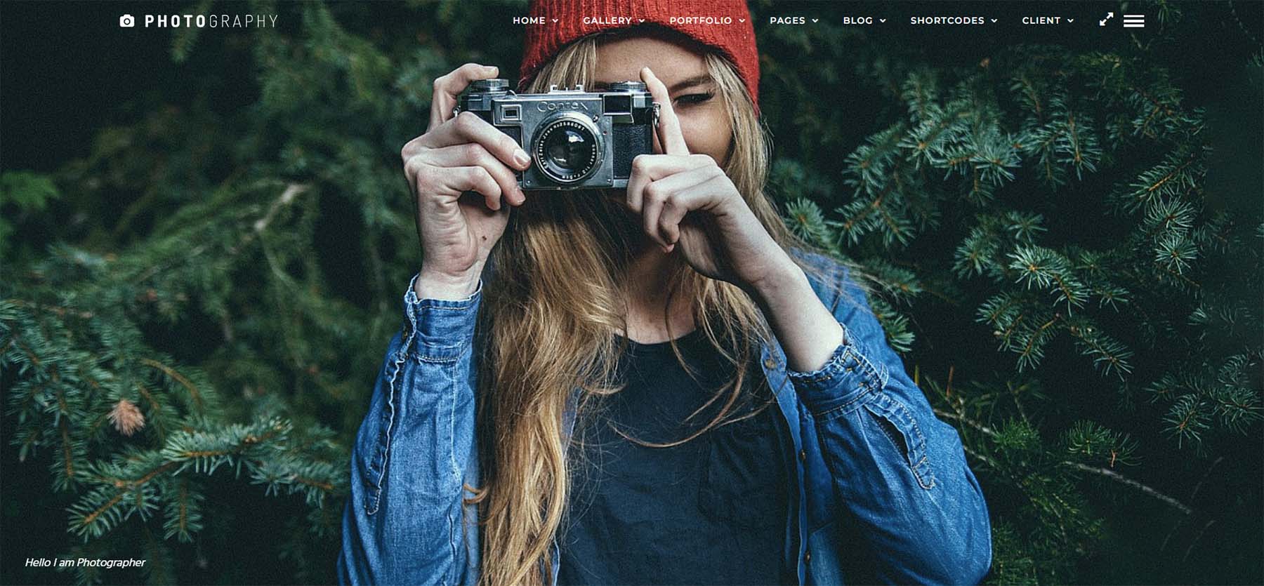 Photography WordPress, a WP photography theme