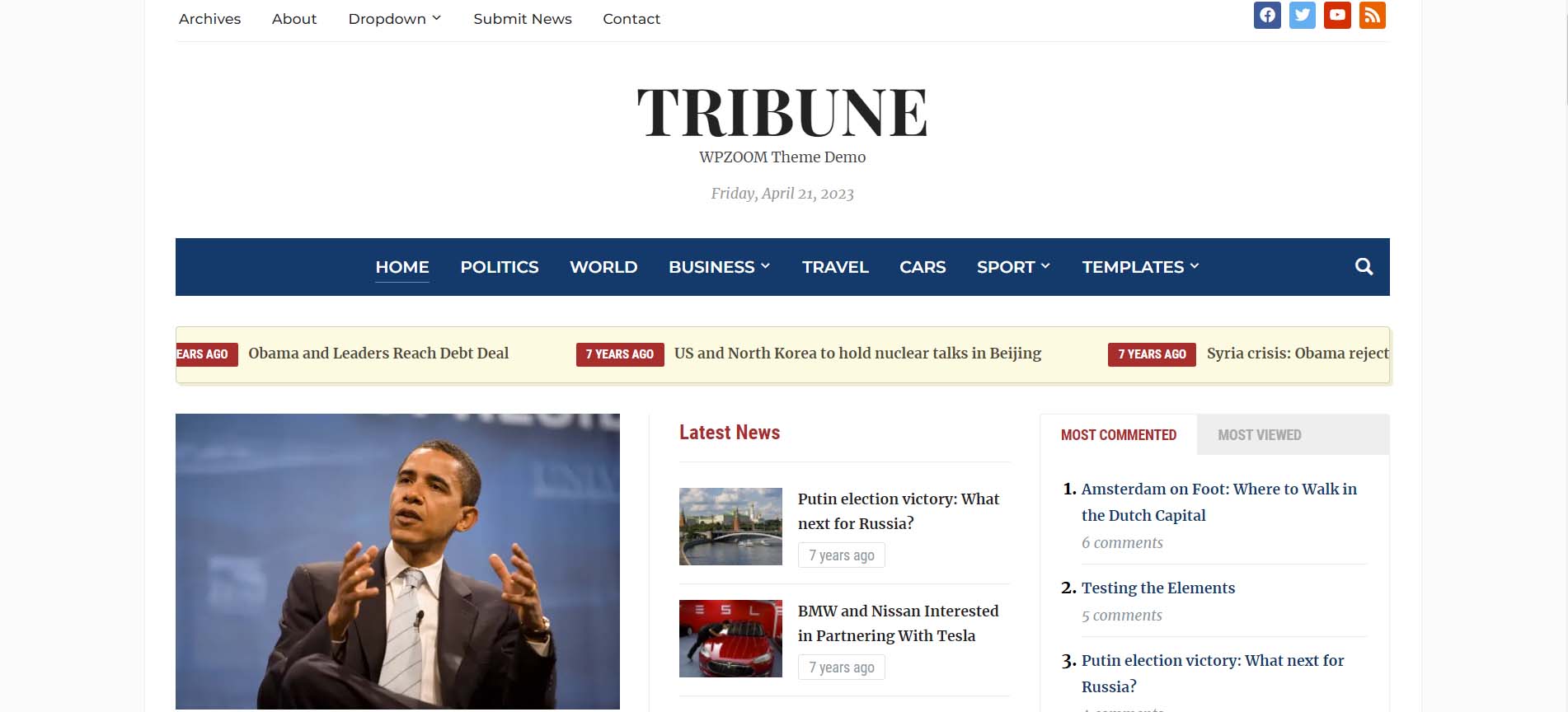 Tribune by WP Zoom