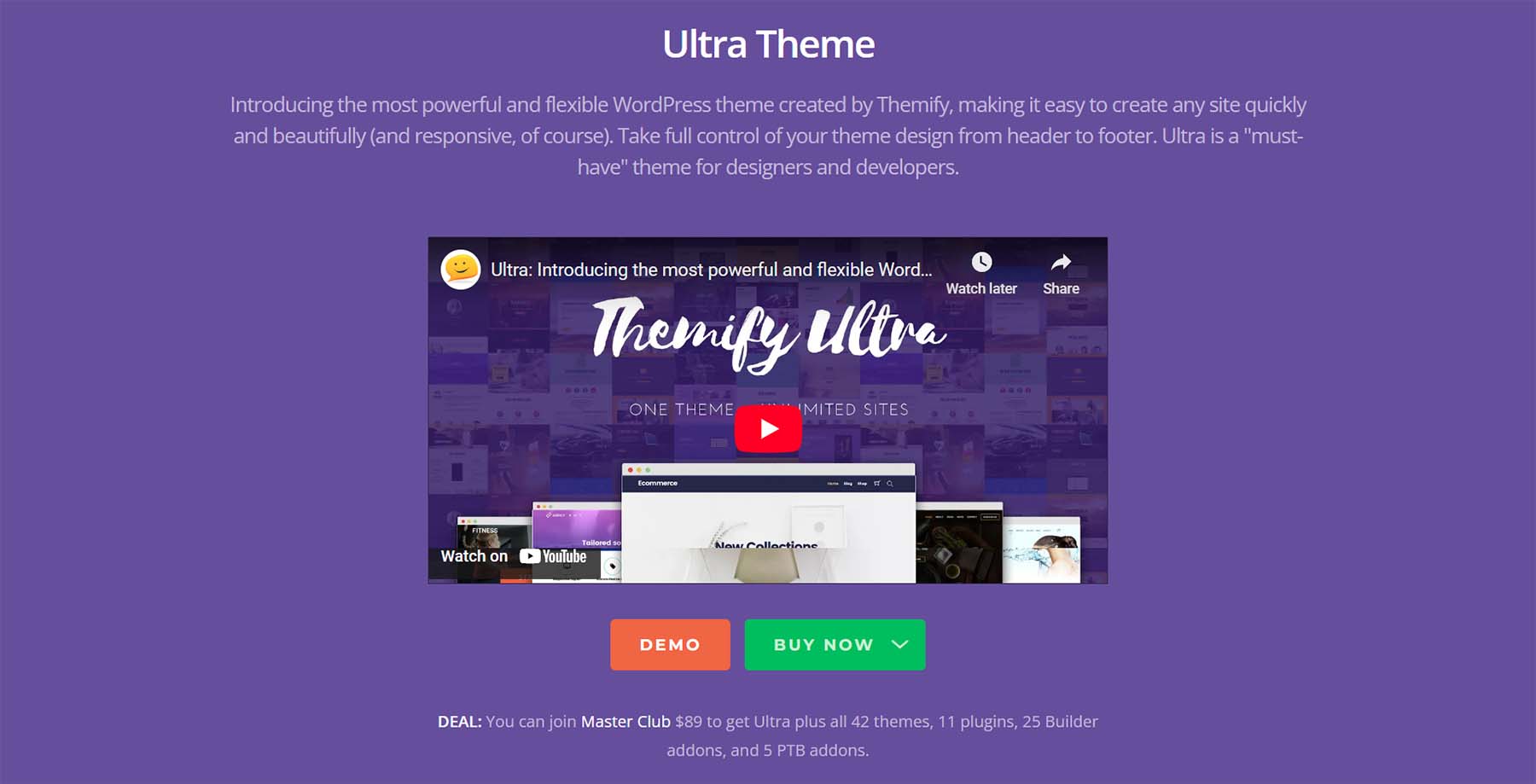 Ultra WordPress Theme