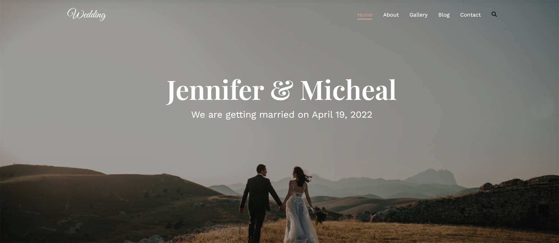Zakra, one of the best WordPress Wedding Themes for Wedding Websites
