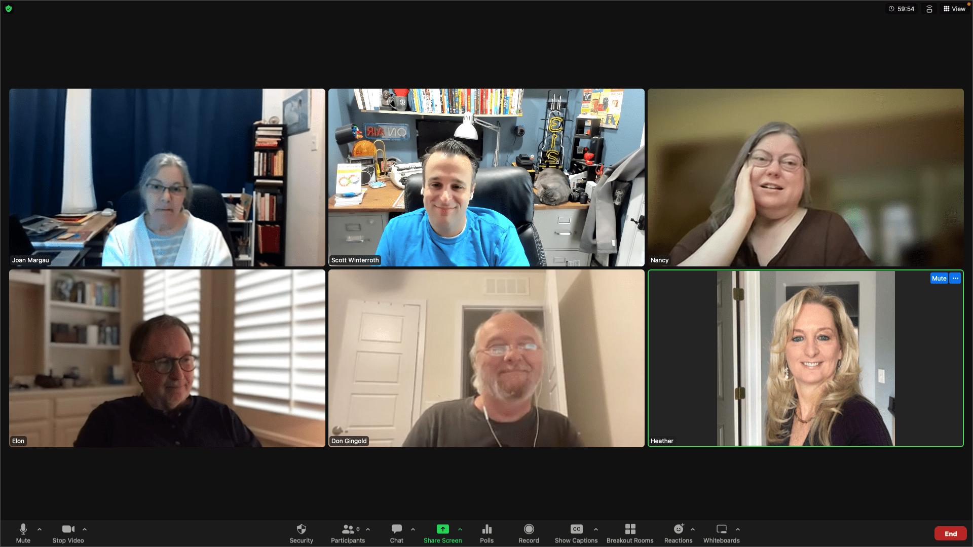 screenshot of the Divi Chicago June virtual meetup