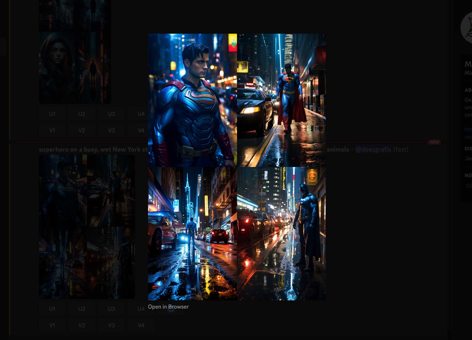 Batman Wallpaper 4K, Colorful art, AI art