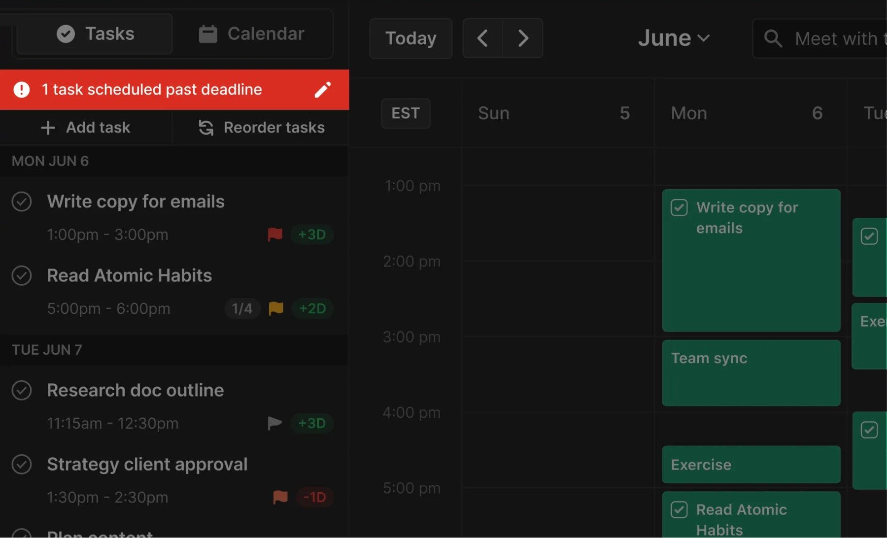 Manage Tasks and Meetings with Motion AI