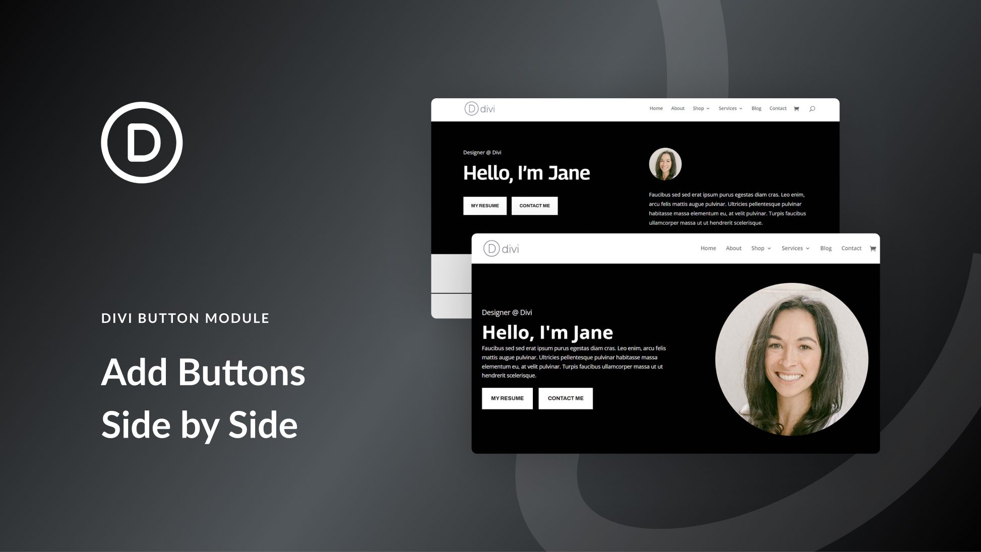 4 Ways to Add Divi Button Modules Side by Side