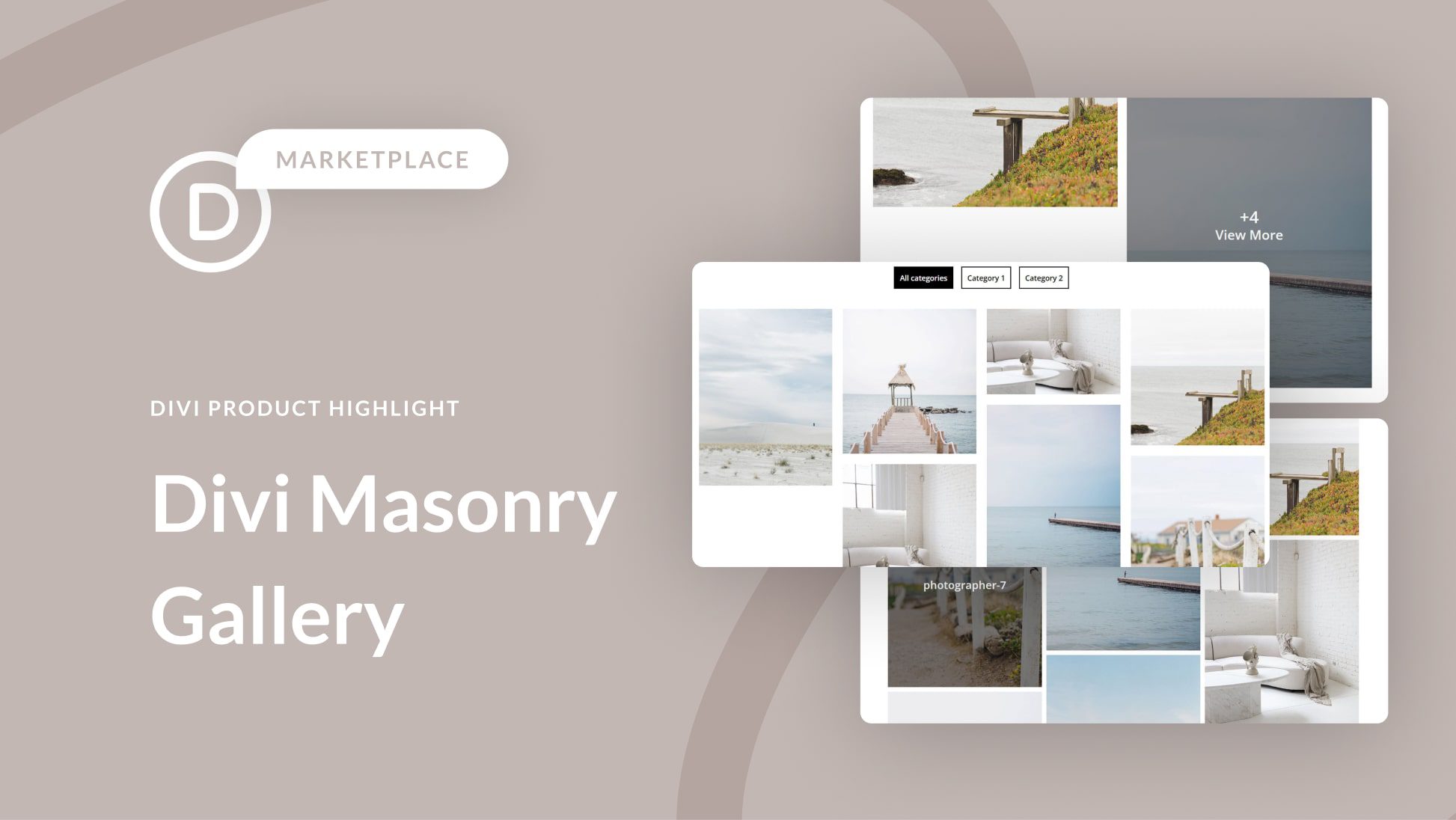 Divi Product Highlight: Divi Masonry Gallery