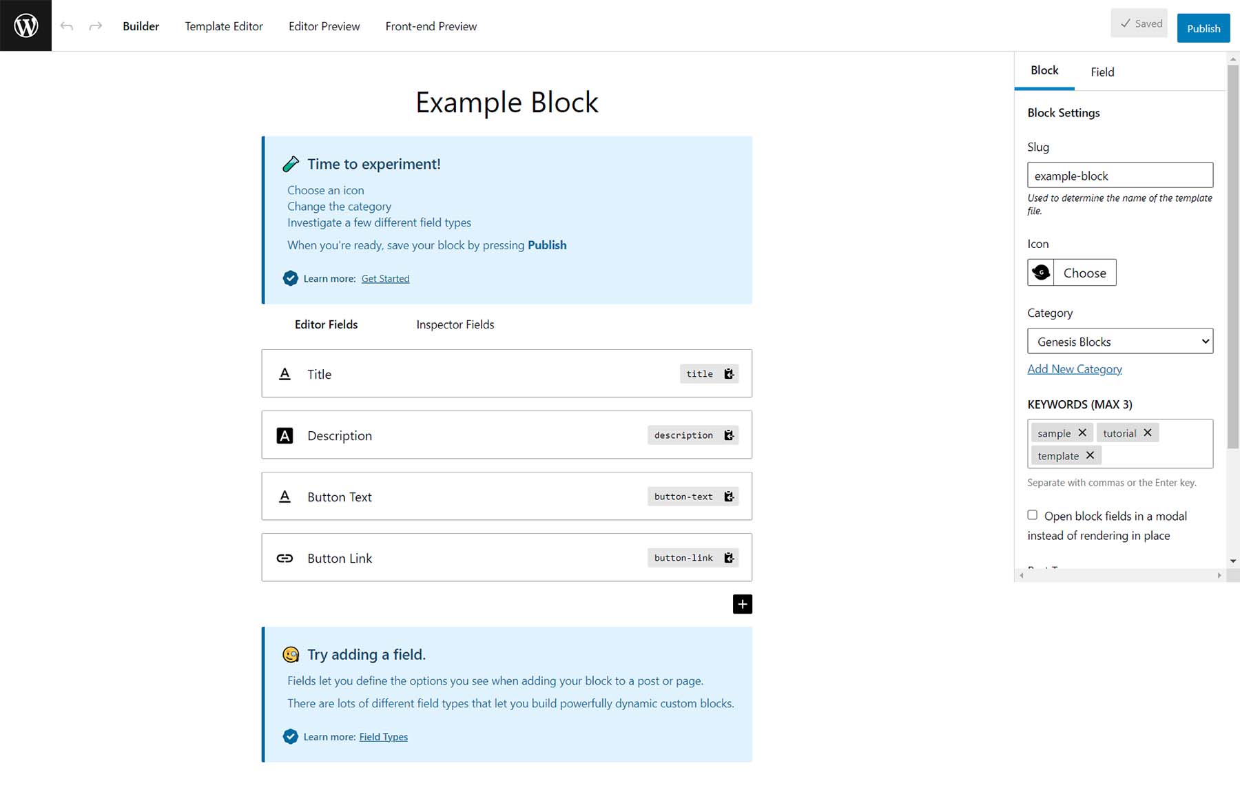 Building custom blocks with Genesis Pro