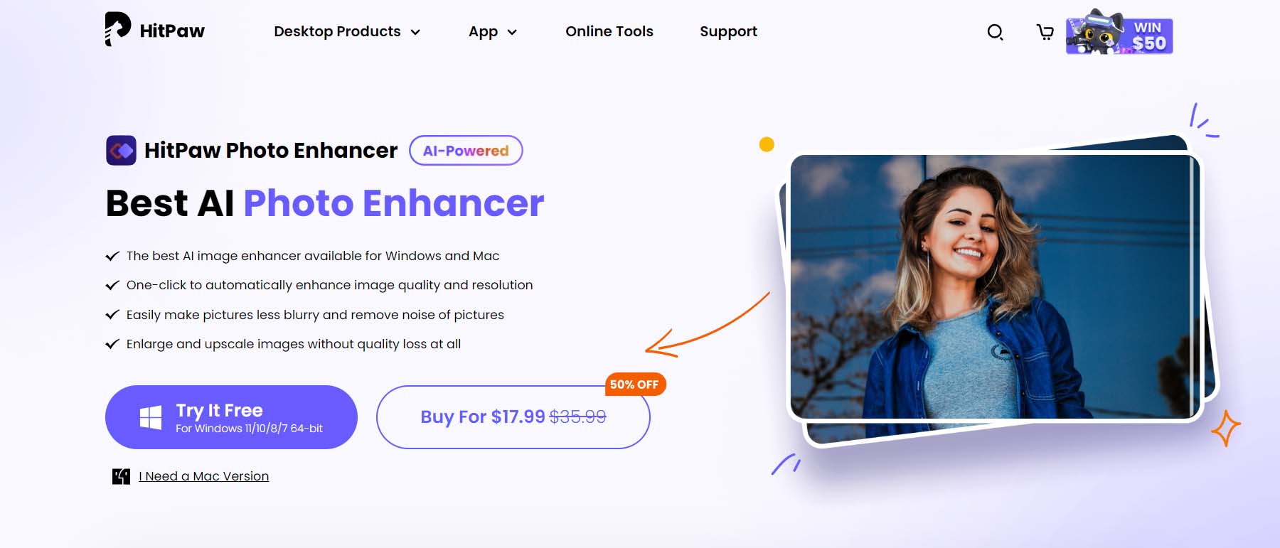 AI Image Enhancer: Free Online Photo Quality Enhancer Tool