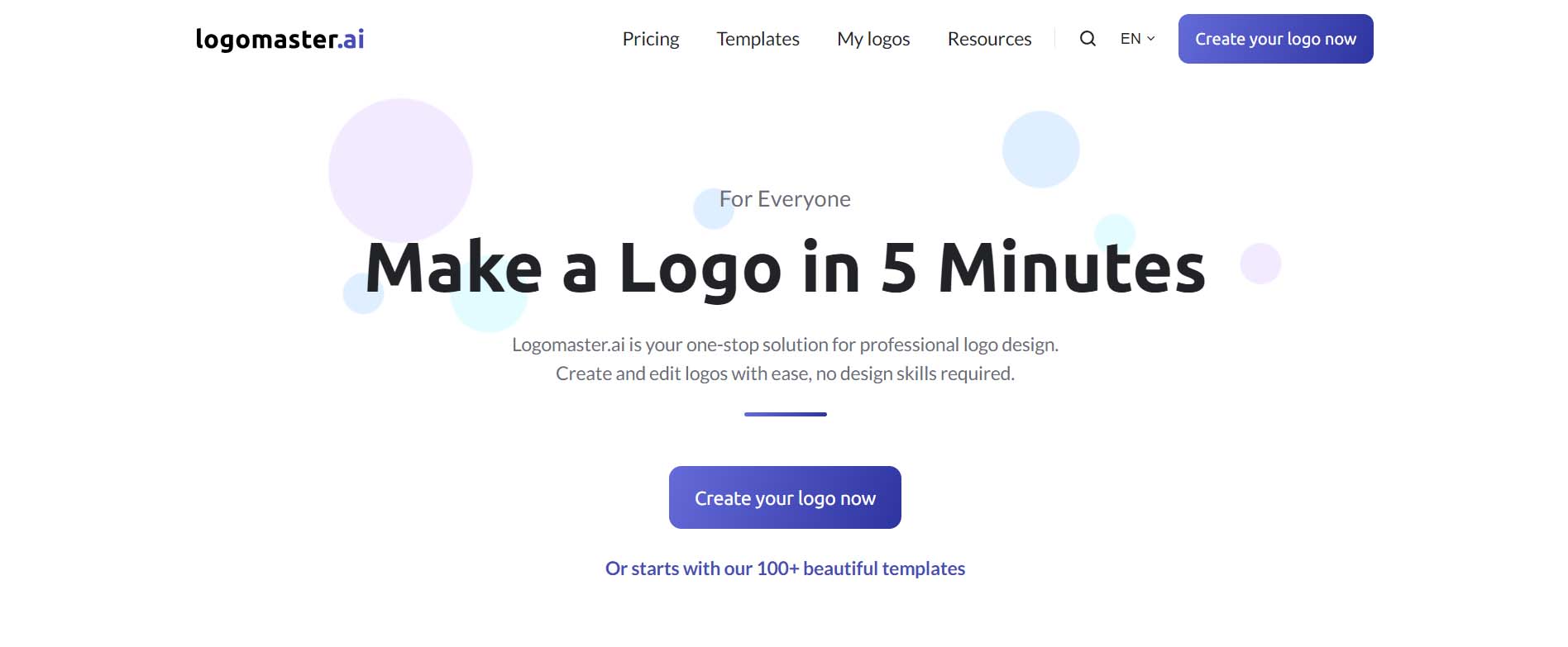 Logomaster.ai, an AI logo generator