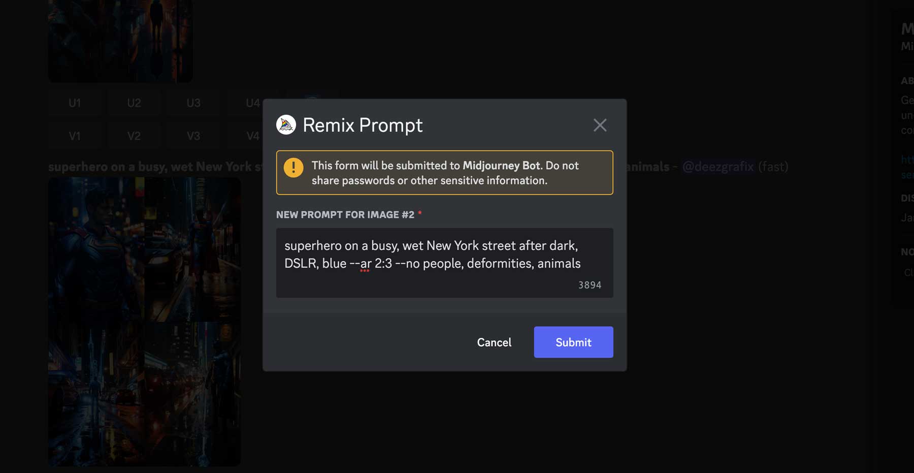 remix prompt