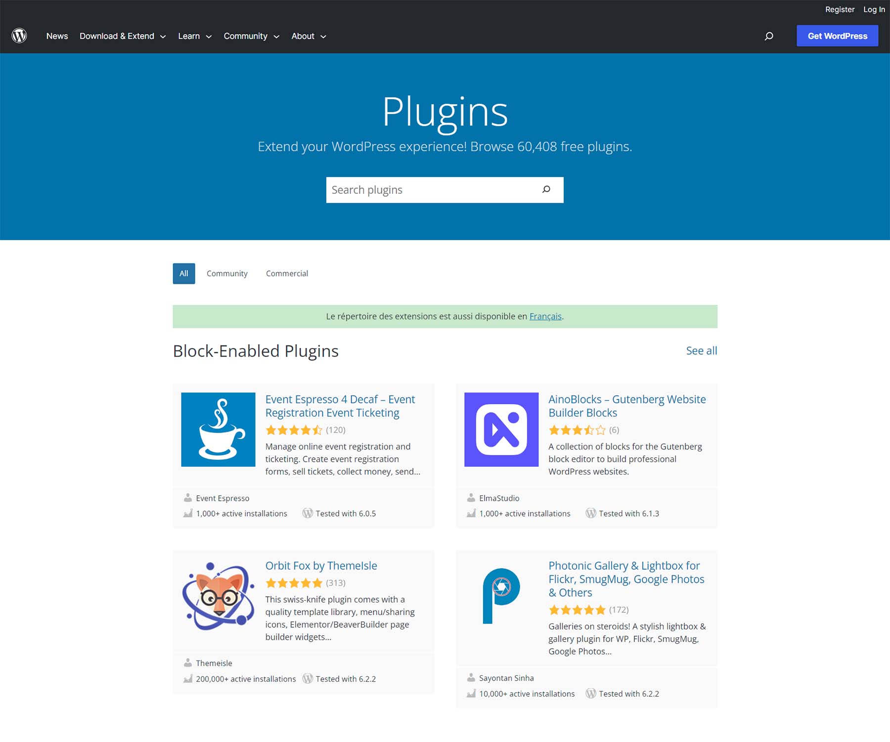 WordPress Plugin Repo