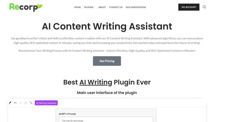 Recorp 9 Best WordPress AI Content Writers in 2025 (Compared)