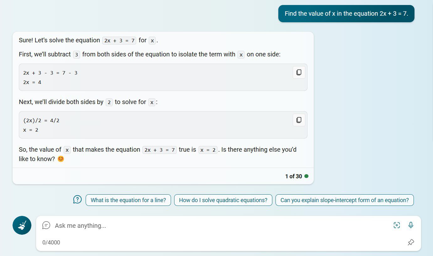 Solving Math Problems