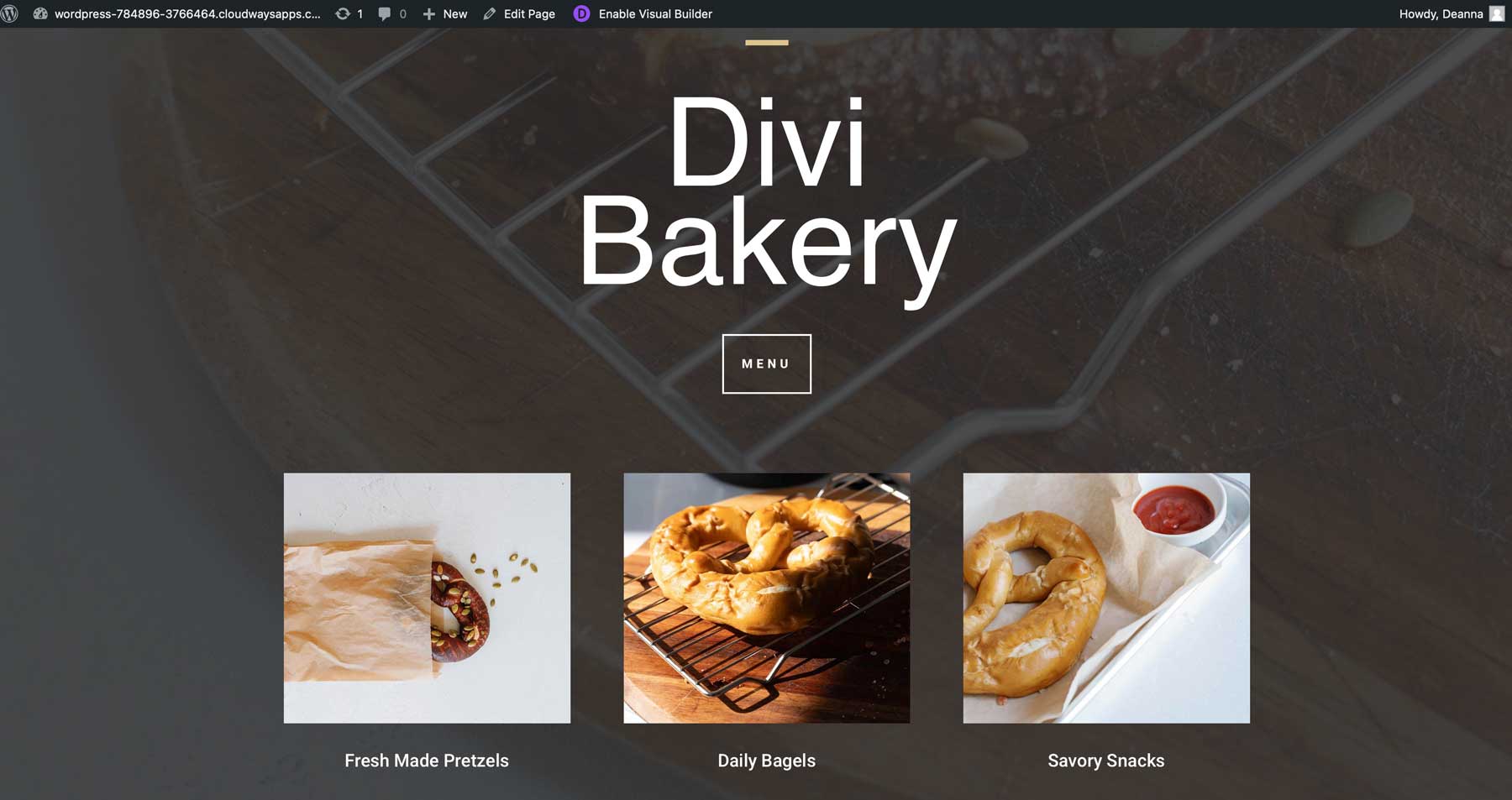 Enable Divi Visual Builder