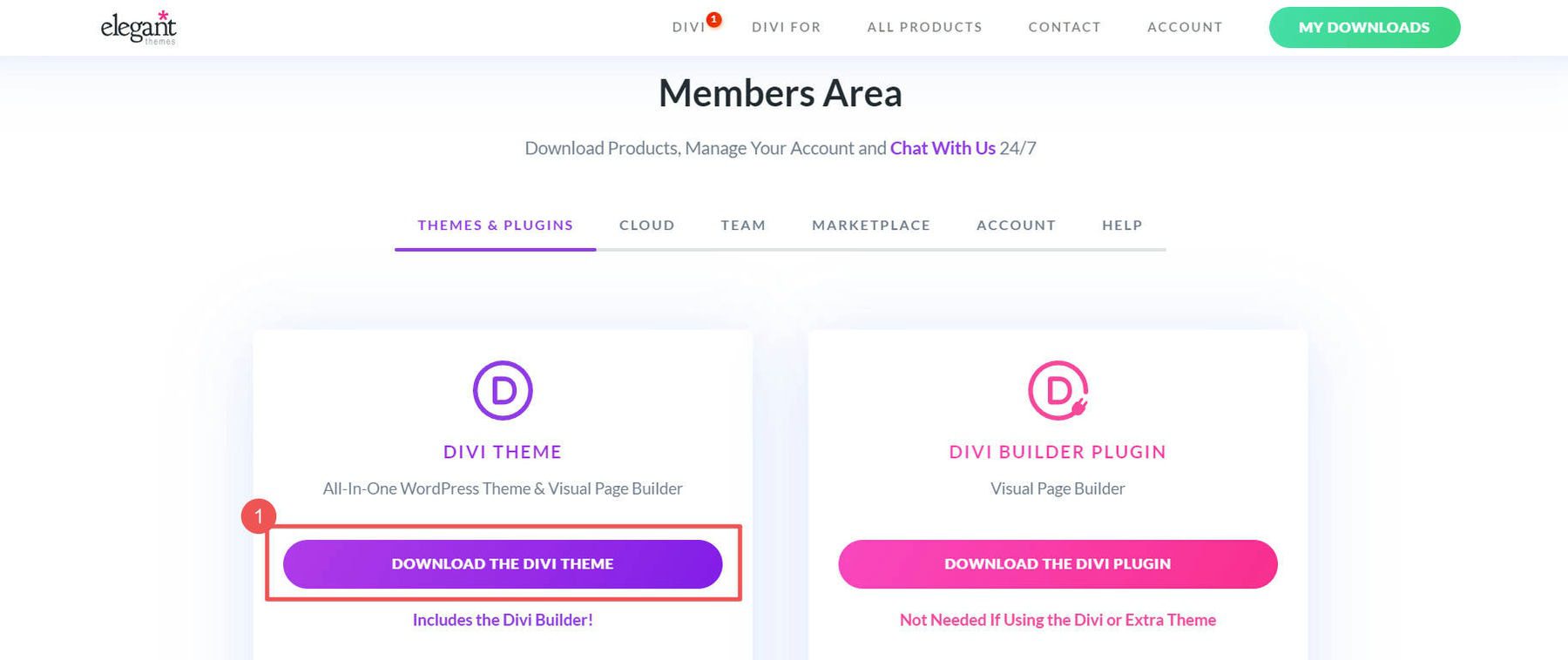 How to Install Divi - Steps 1