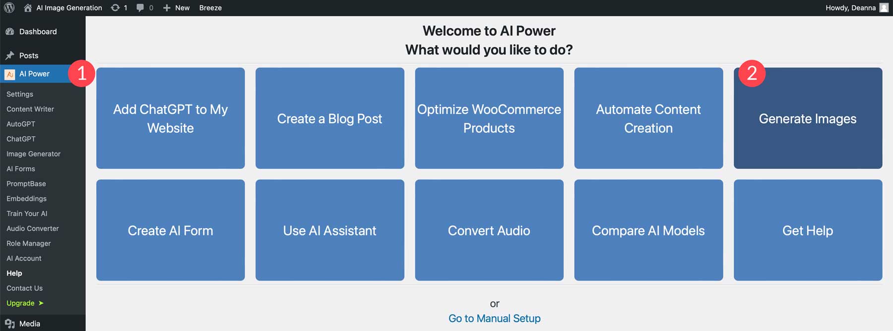 setup AI Power