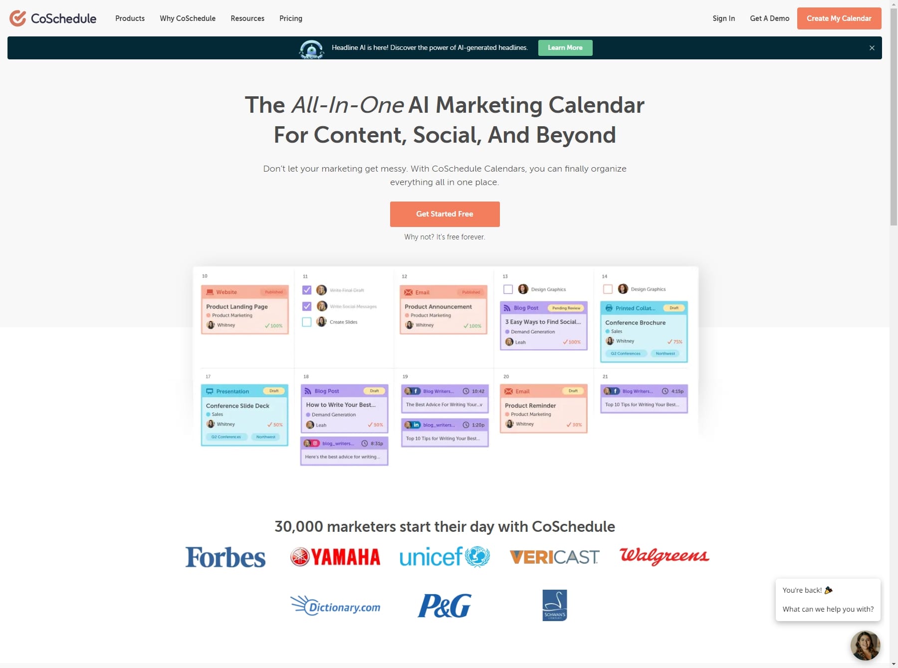 CoSchedule Social Media Management Tool