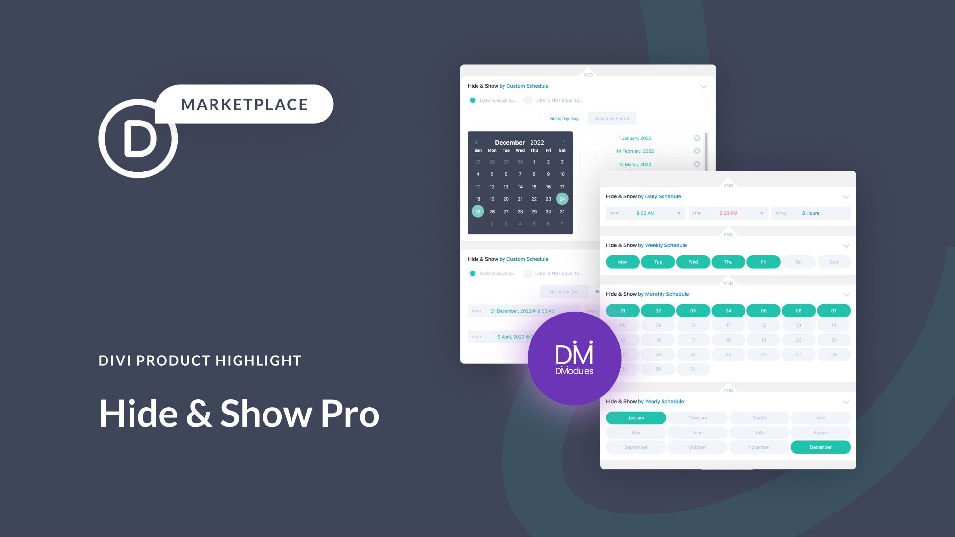 Divi Product Highlight: Hide & Show Pro