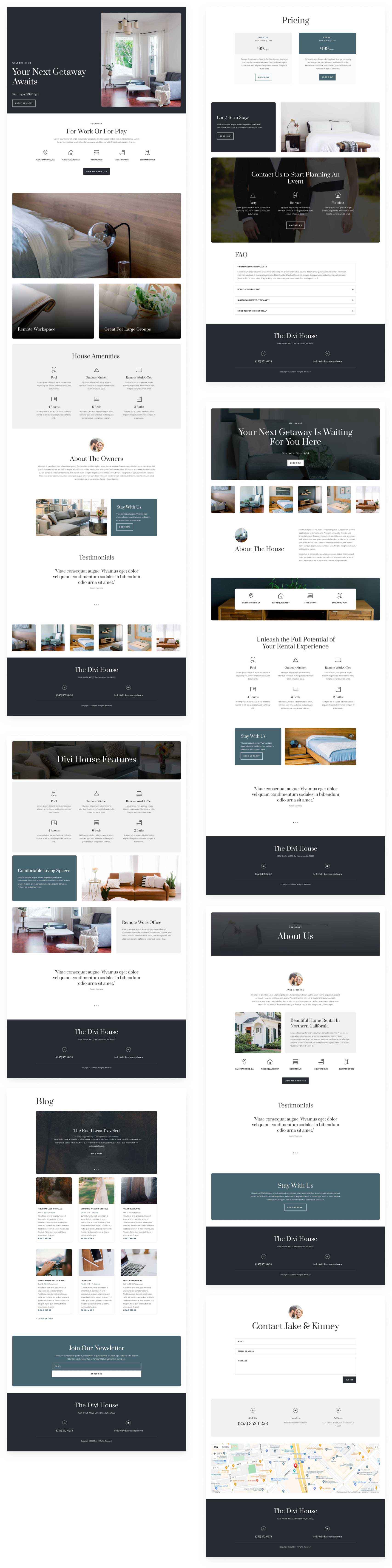 Home Rental layout pack