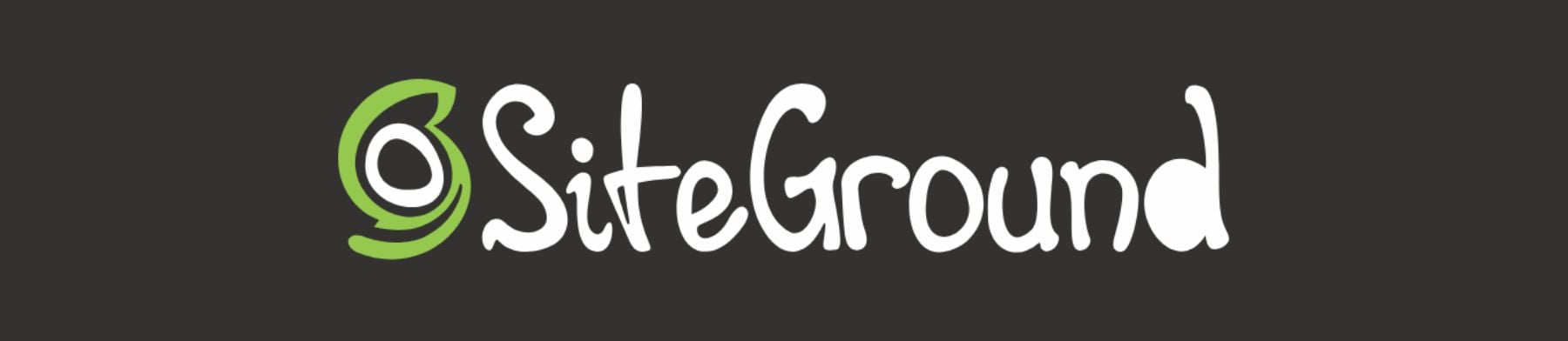 Siteground Logo Mark - White on Dark BG