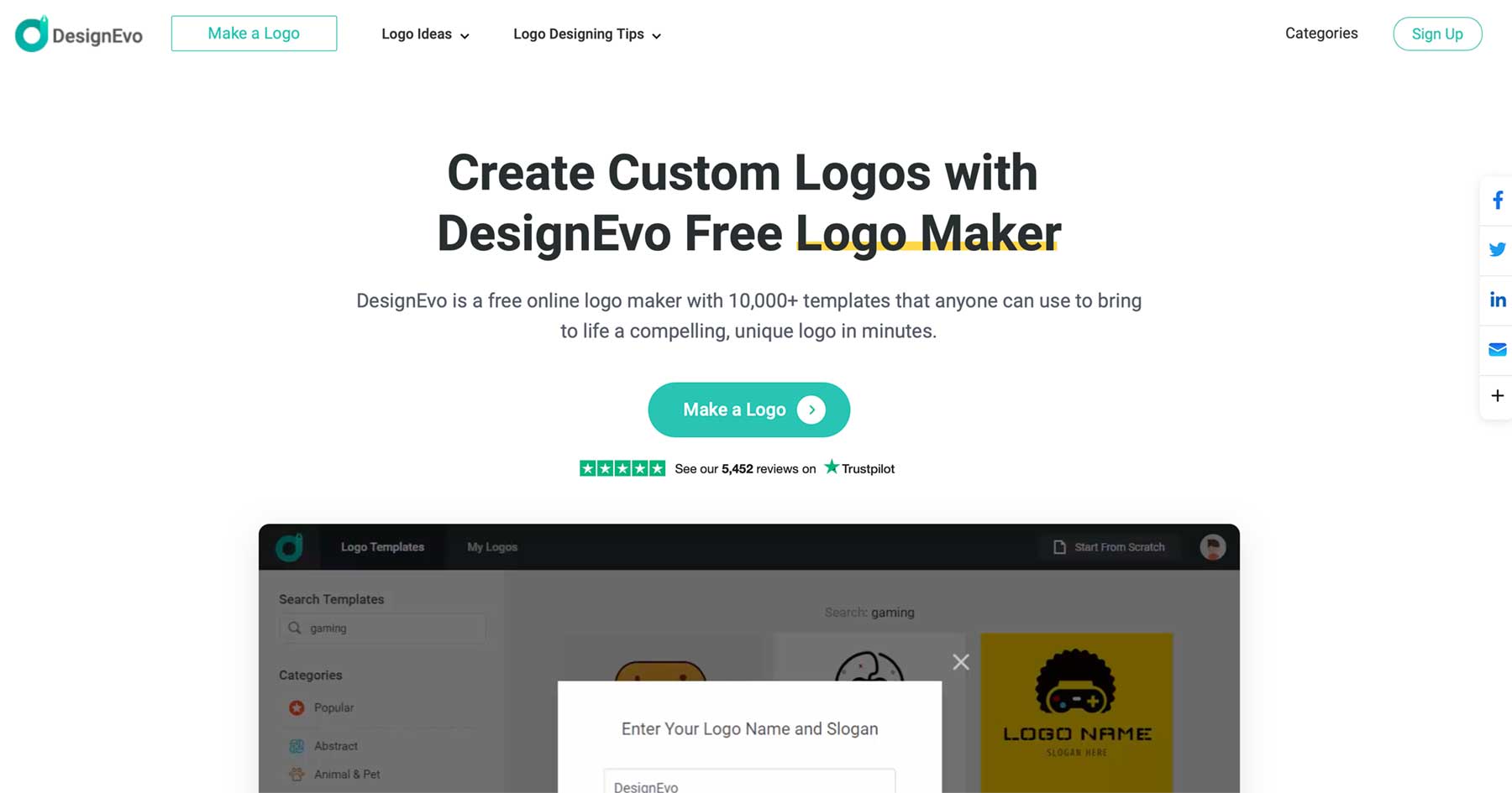 Free Logo Maker  Create a Custom Logo Design Online