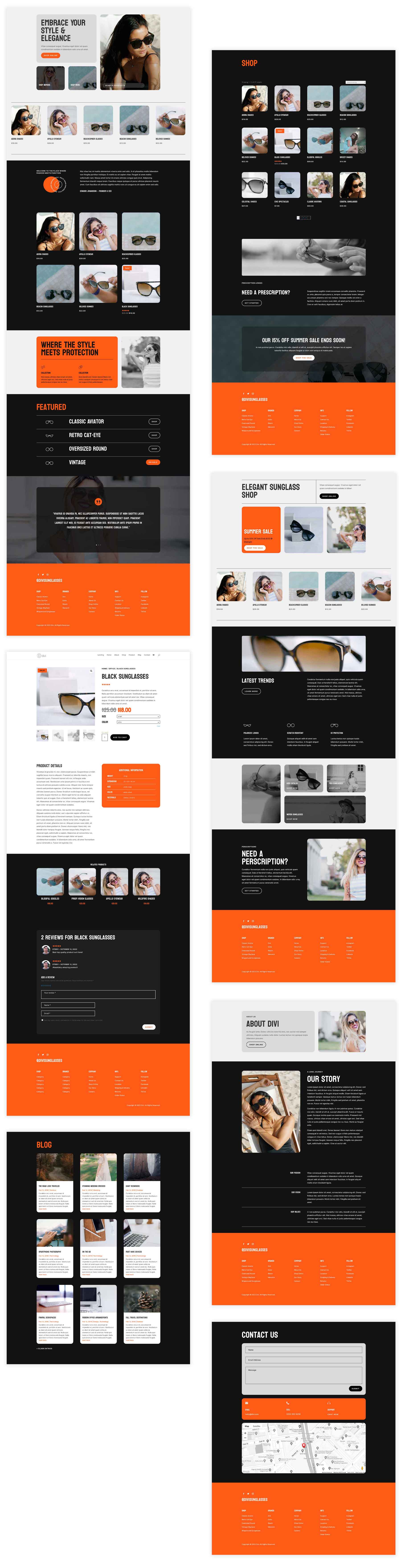 Sunglass Shop layout pack