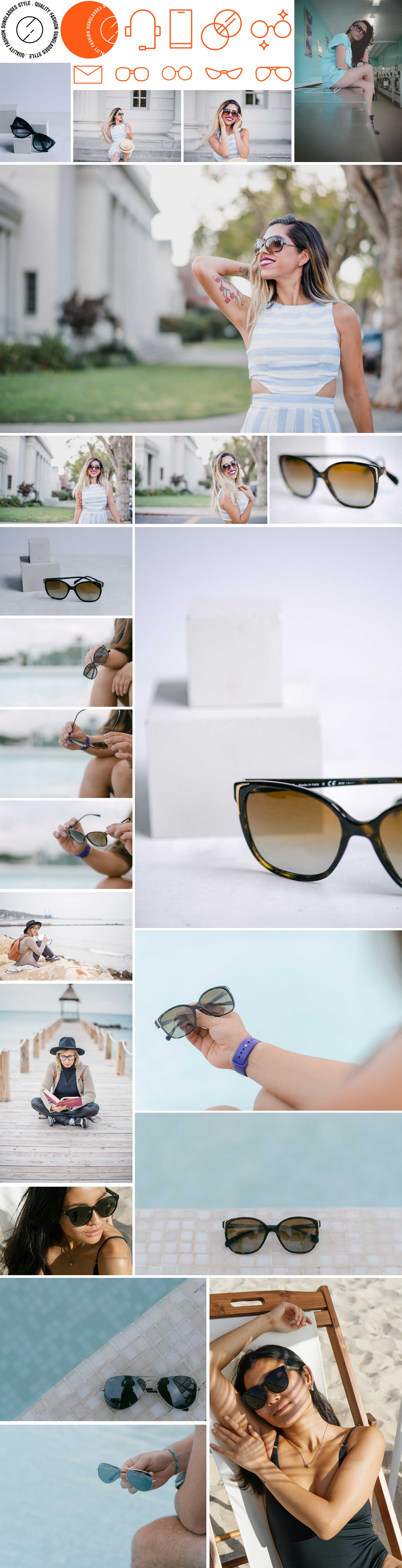 Sunglass Shop Layout Pack for Divi