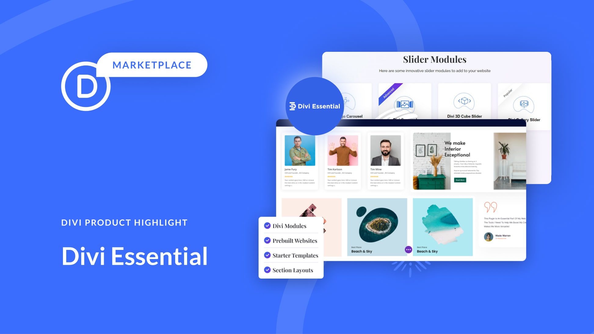 Divi Product Highlight: Divi Essential