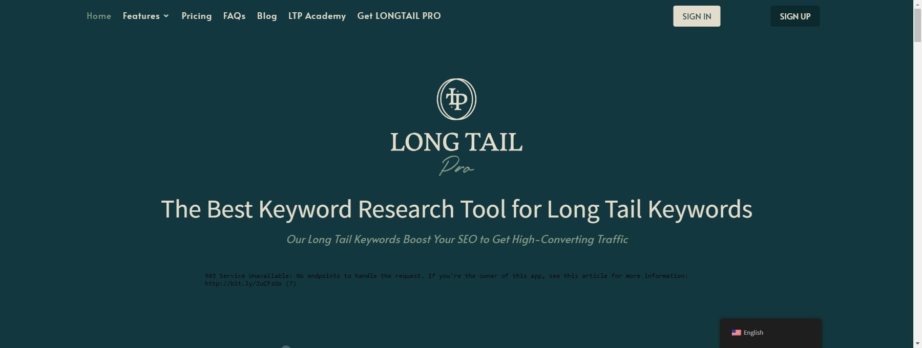 LongTail Pro Keyword Research Tools
