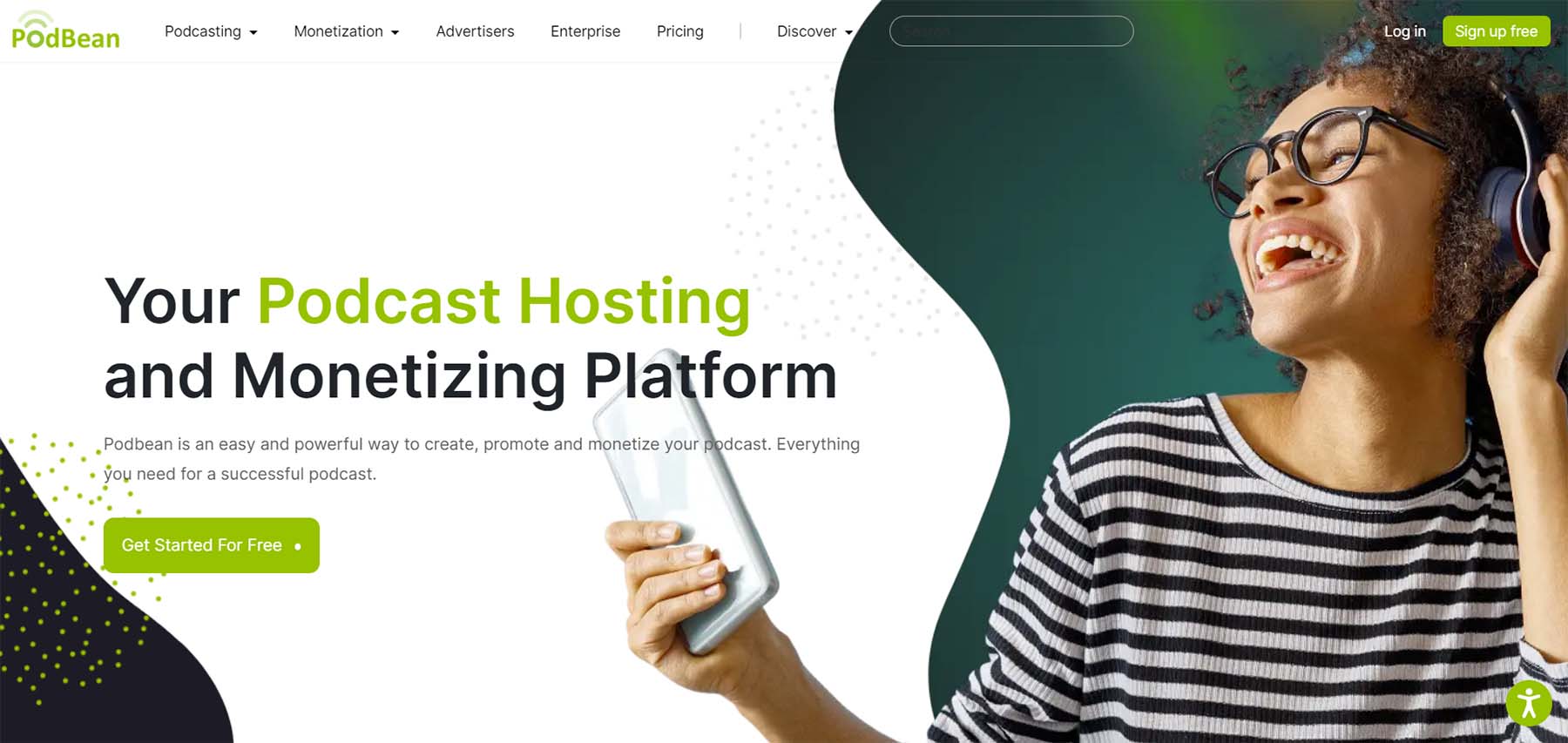 Podbean, a podcast hosting platform