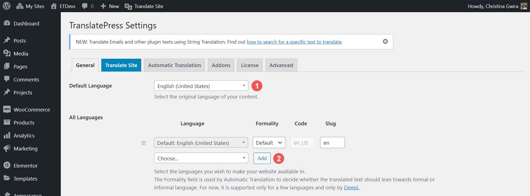 How to Translate Divi Sites using TranslatePress - TranslatePress