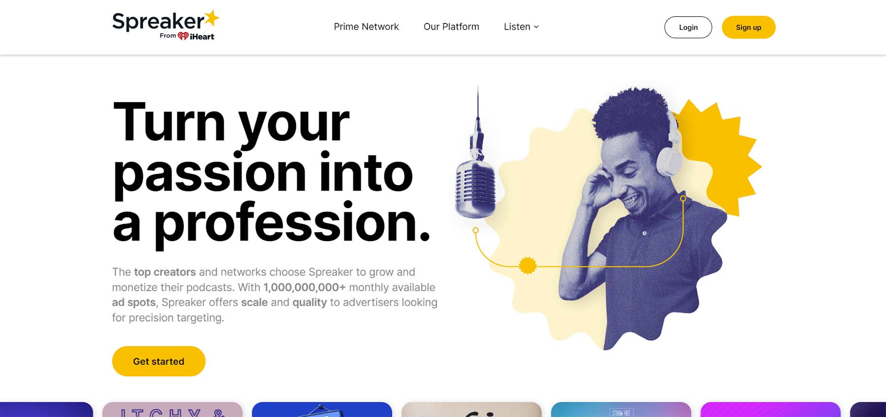 Spreaker, a podcasting platform