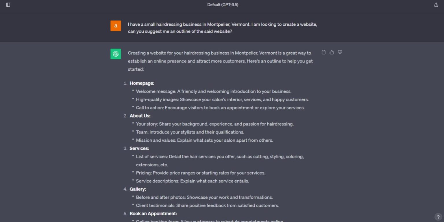 How to Build a Website With ChatGPT (2025 Guide)