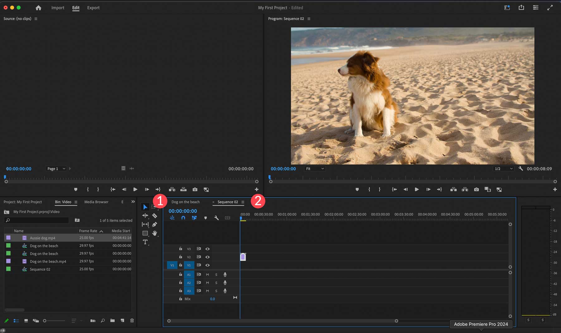 Adobe Premiere Pro multiple sequences